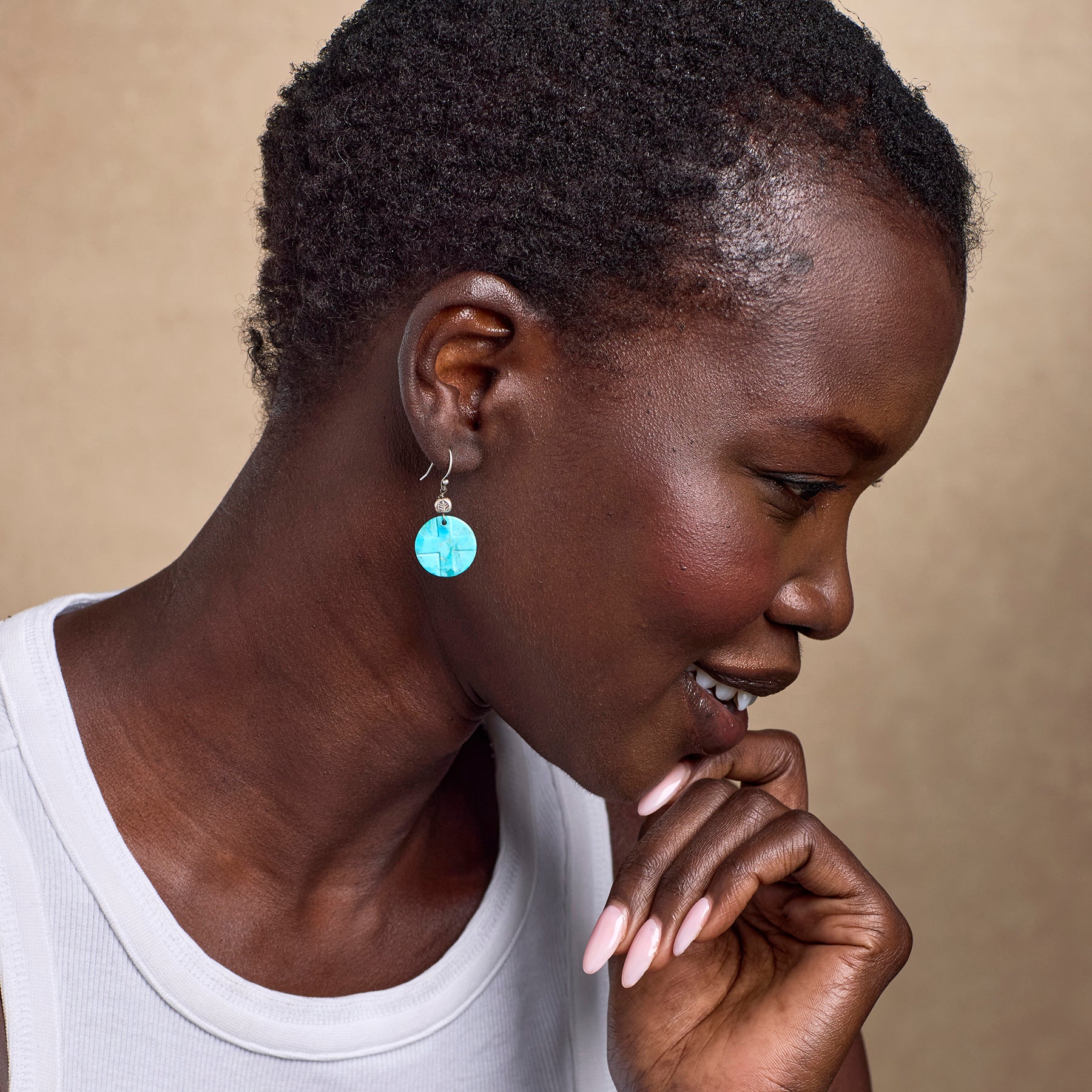 sundance-Atoll Turquoise Earrings-Sundance Outlet