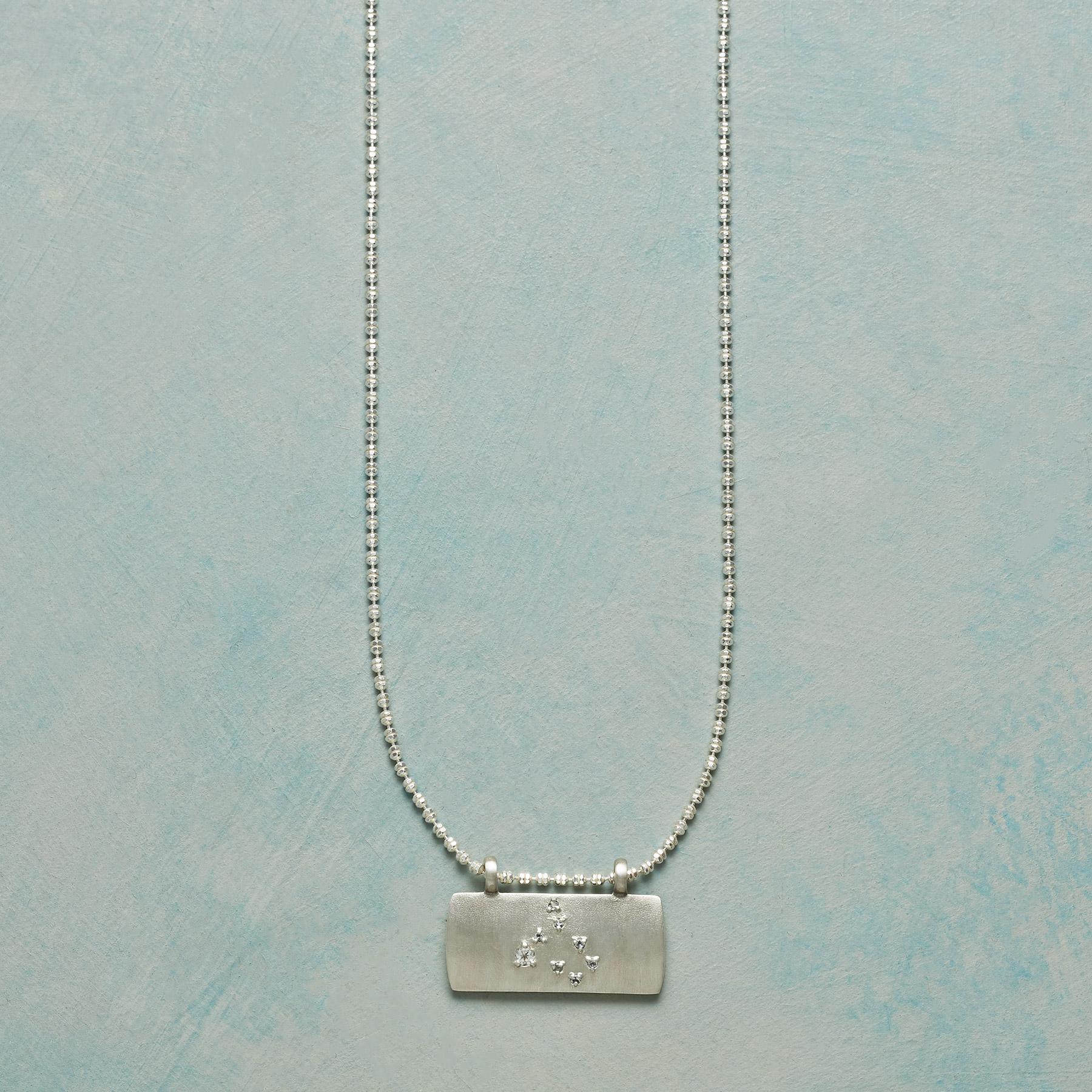 sundance-Sterling Silver Astrological Pendant Necklace-Sundance Outlet