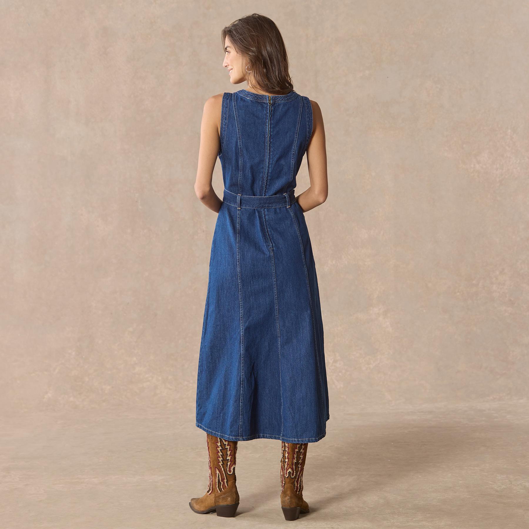 sundance-Poppy Denim Dress-Sundance Outlet