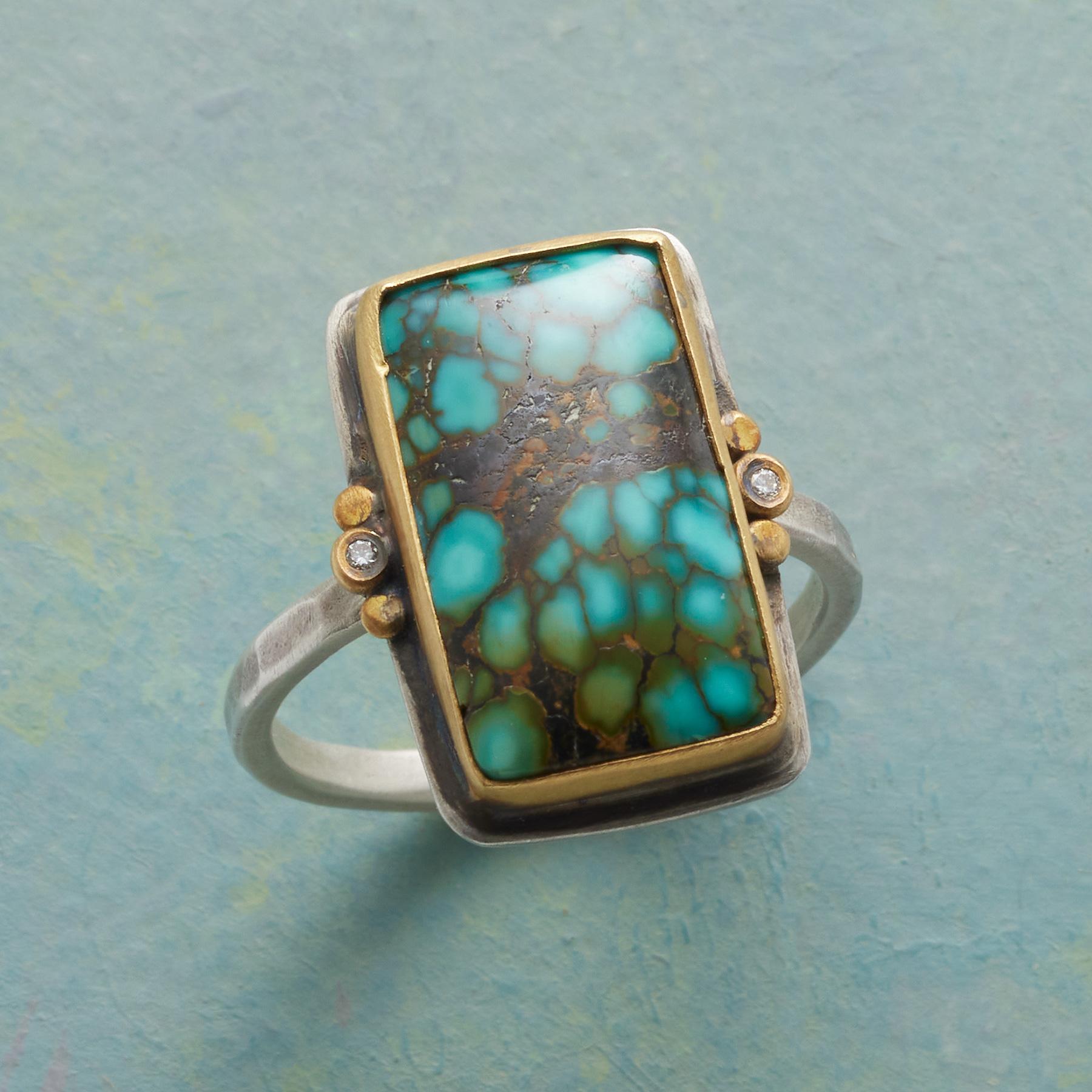 sundance-Twinkling Turquoise Ring-Sundance Outlet