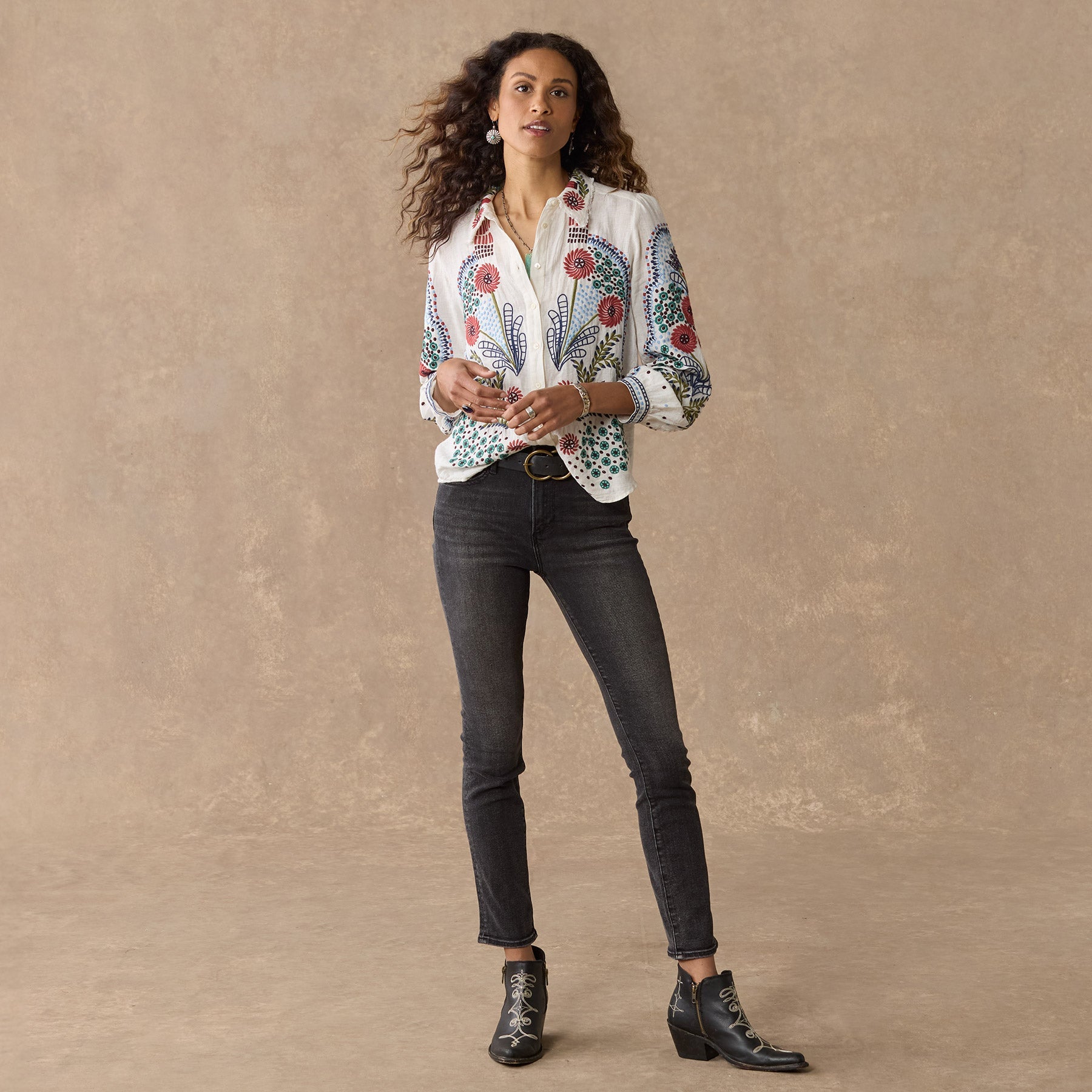 sundance-Canyon Sunset Shirt-Sundance Outlet