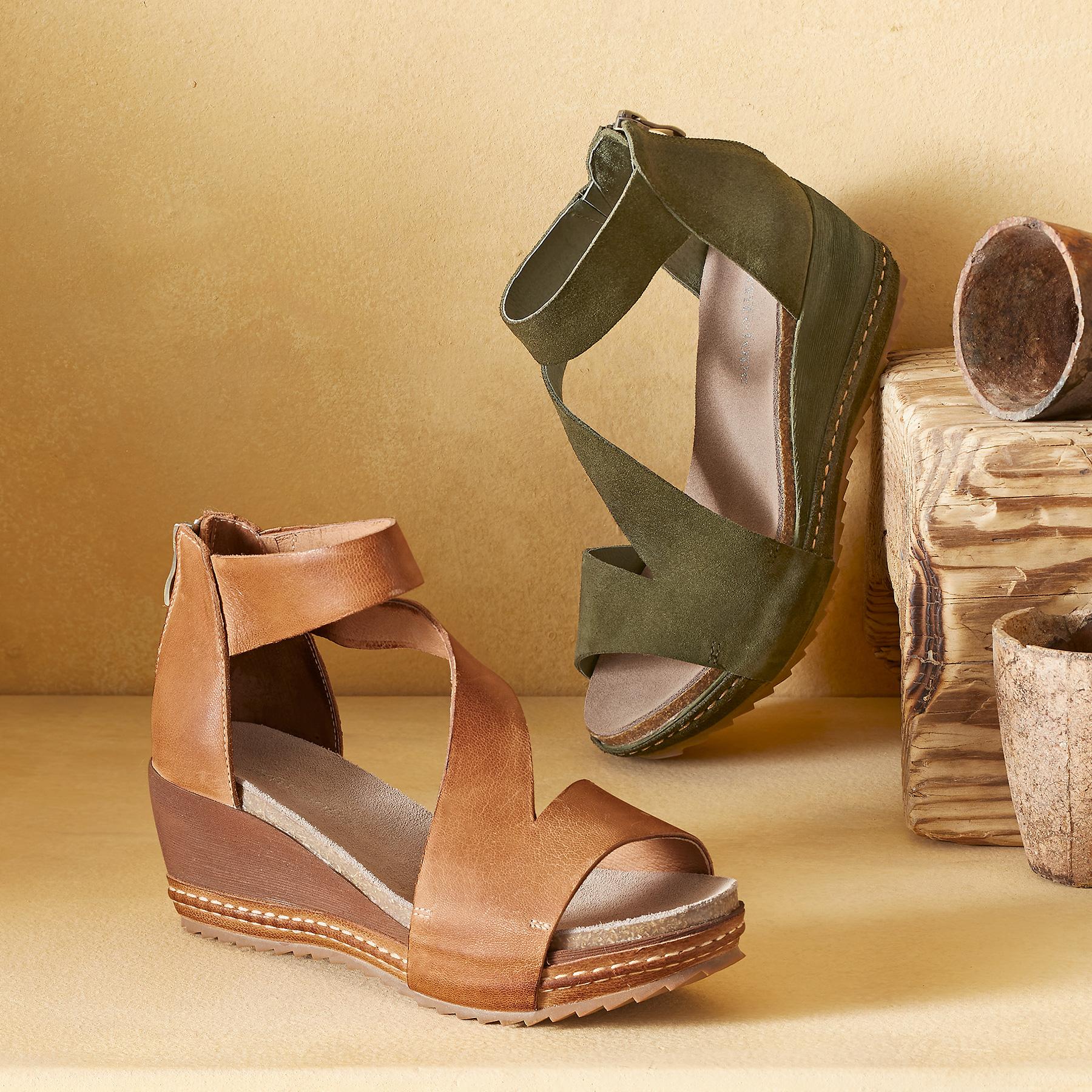sundance-Davi Wedge Sandals-Sundance Outlet