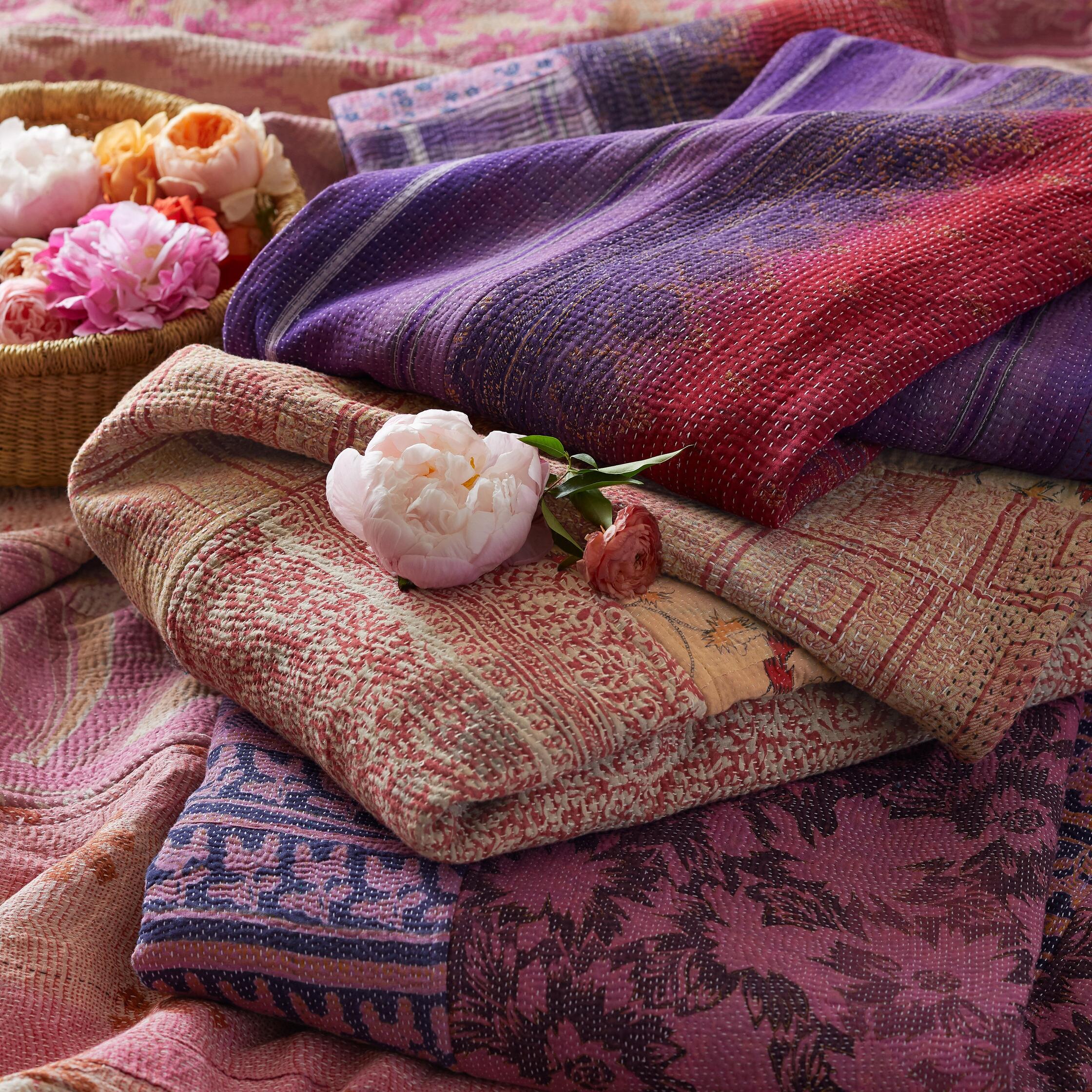 sundance-One-of-a-kind Gudari Quilt-Sundance Outlet