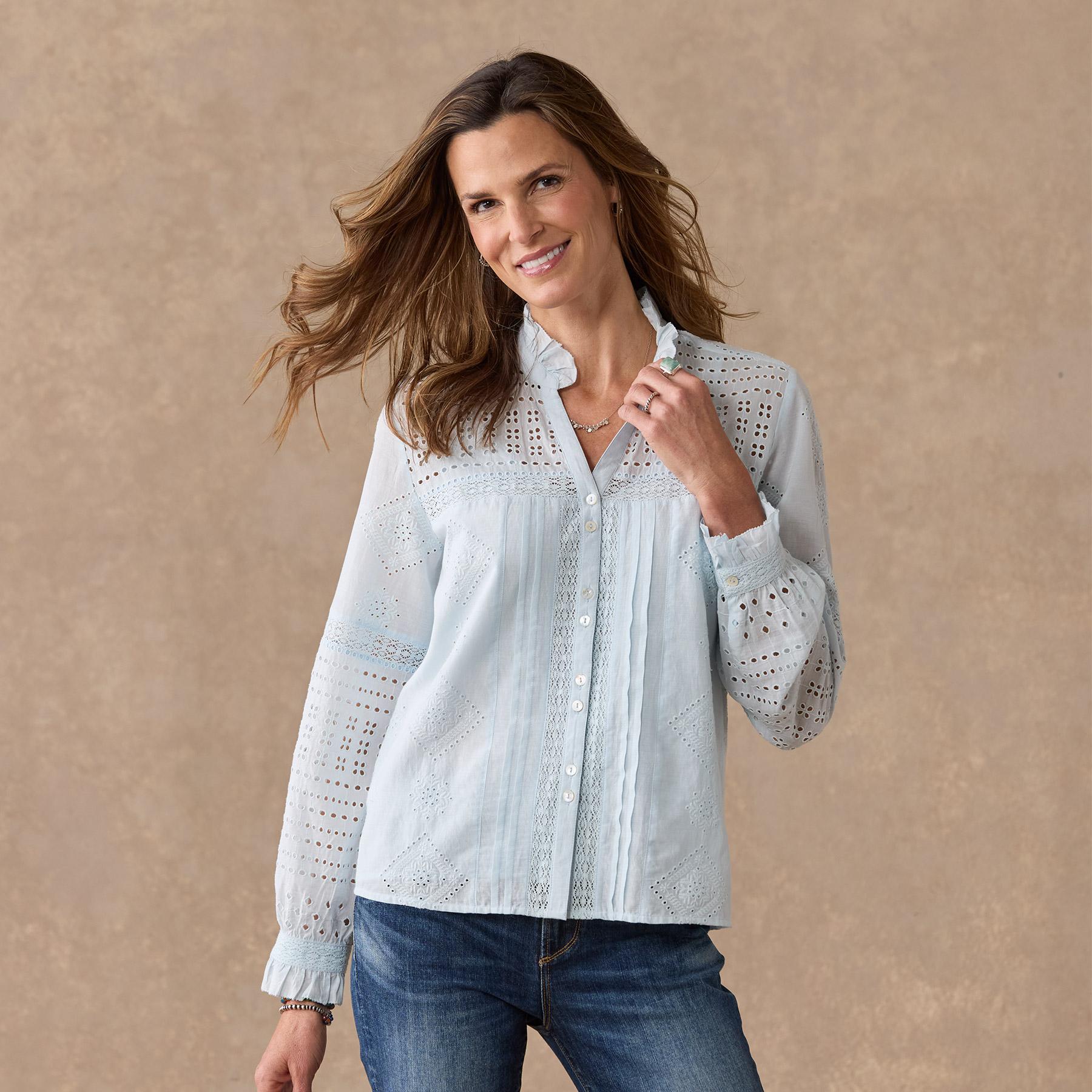 sundance-Annalynn Shirt, Petite-Sundance Outlet