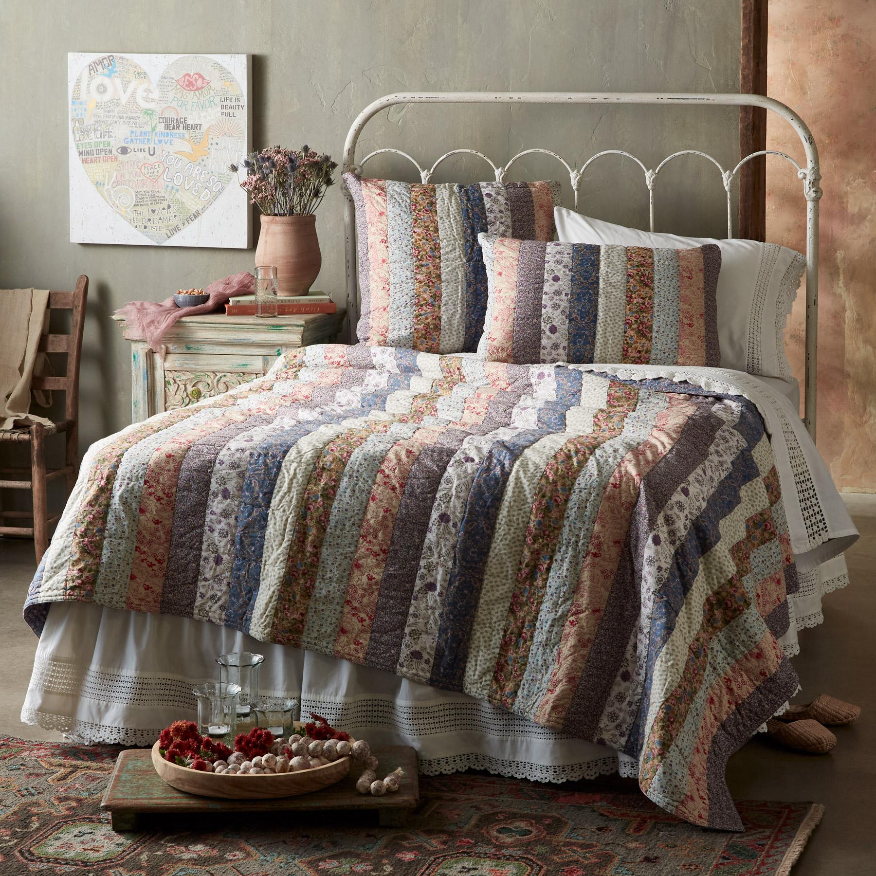 sundance-Blooming Fields Quilt-Sundance Outlet