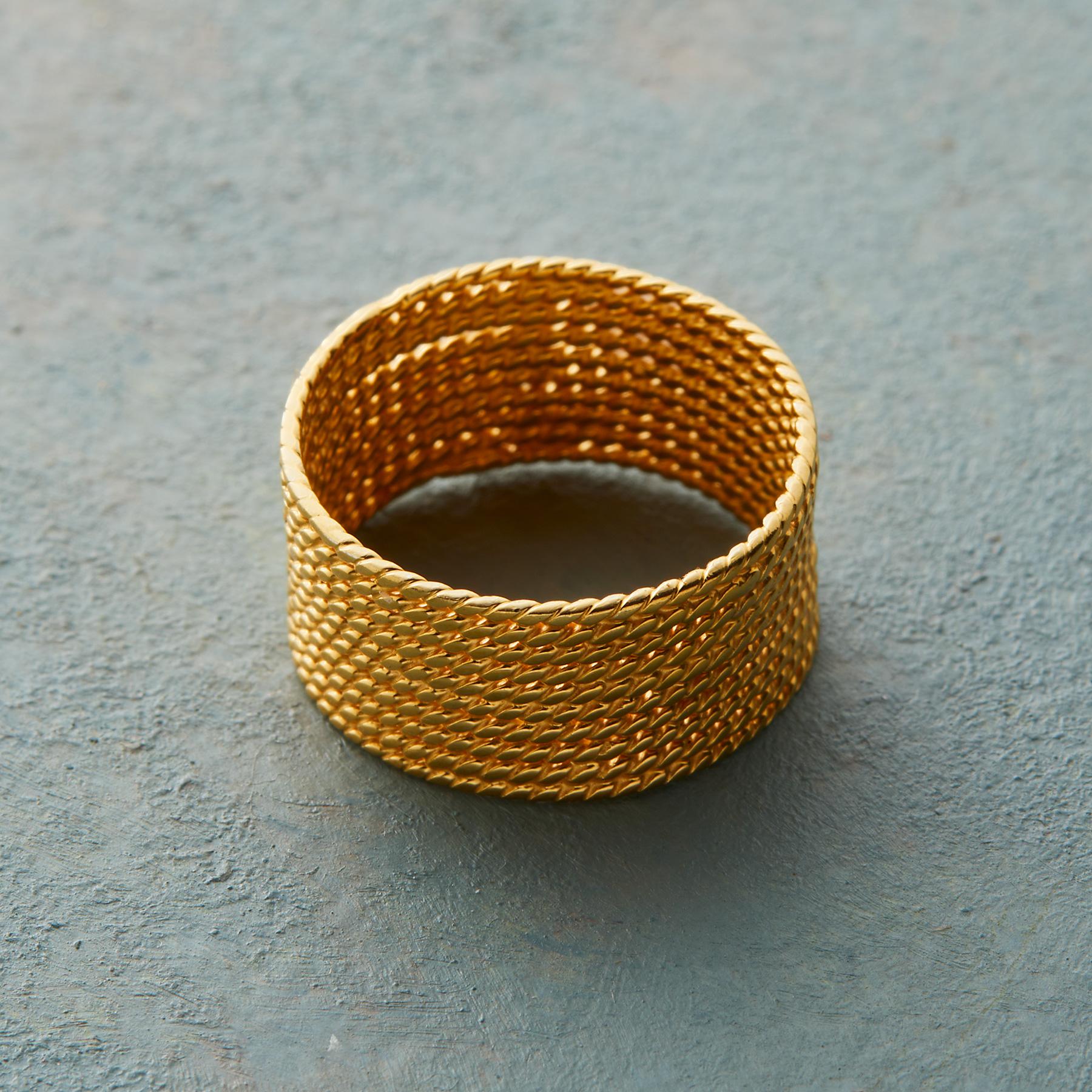 sundance-Golden Rope Ring-Sundance Outlet
