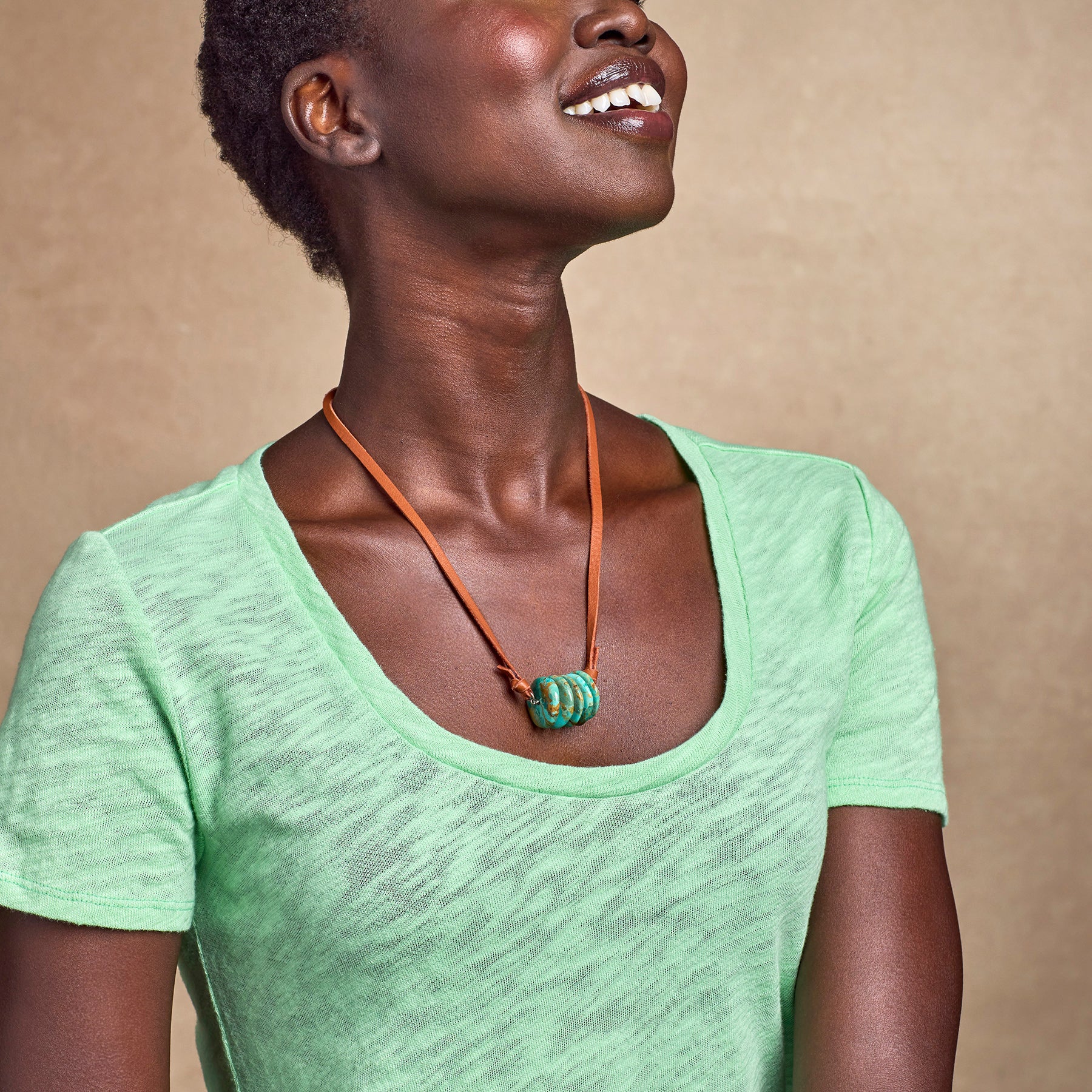 sundance-Incendio Turquoise Necklace-Sundance Outlet