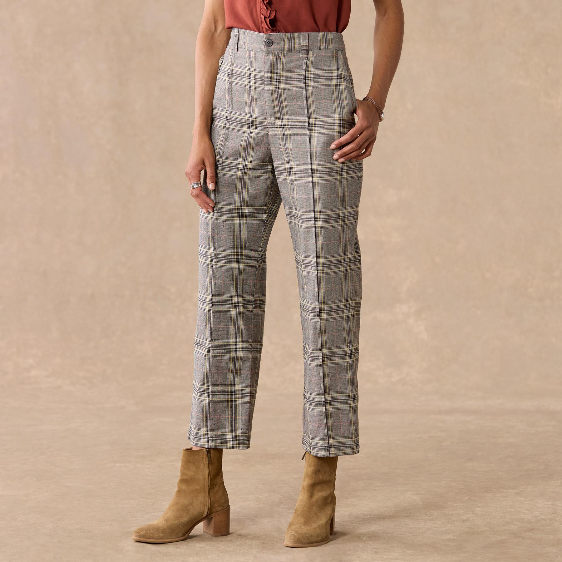 sundance-Whitman Plaid Pants-Sundance Outlet