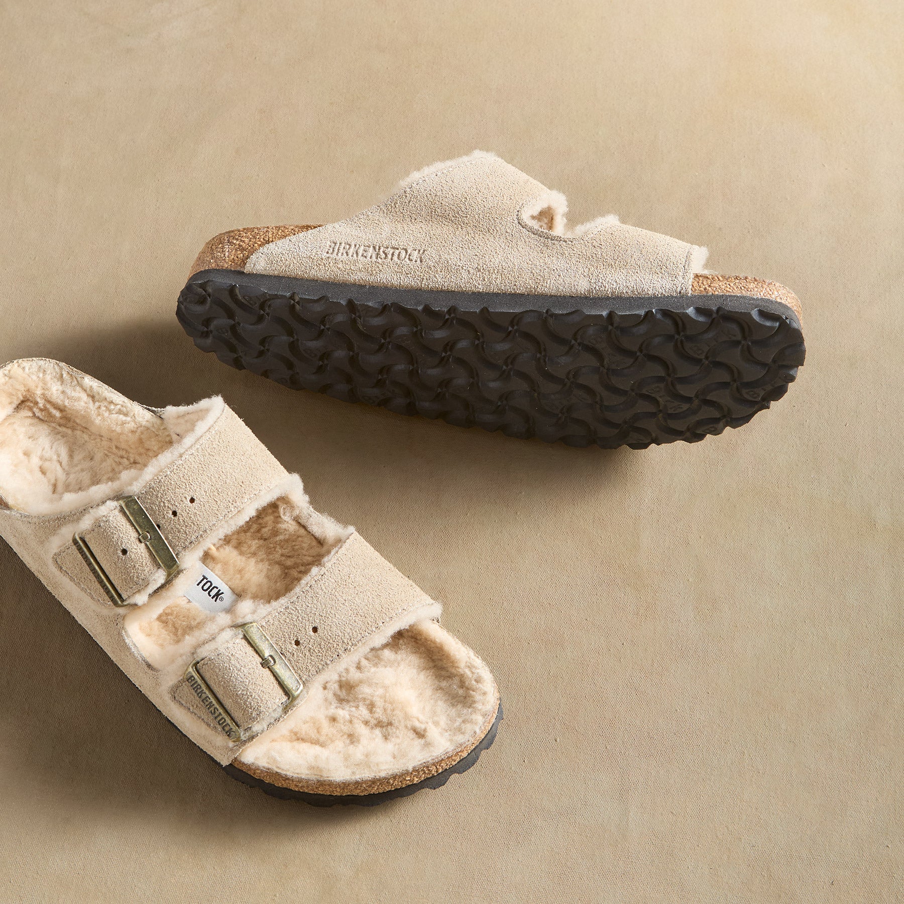 sundance-Arizona Shearling Sandals-Sundance Outlet