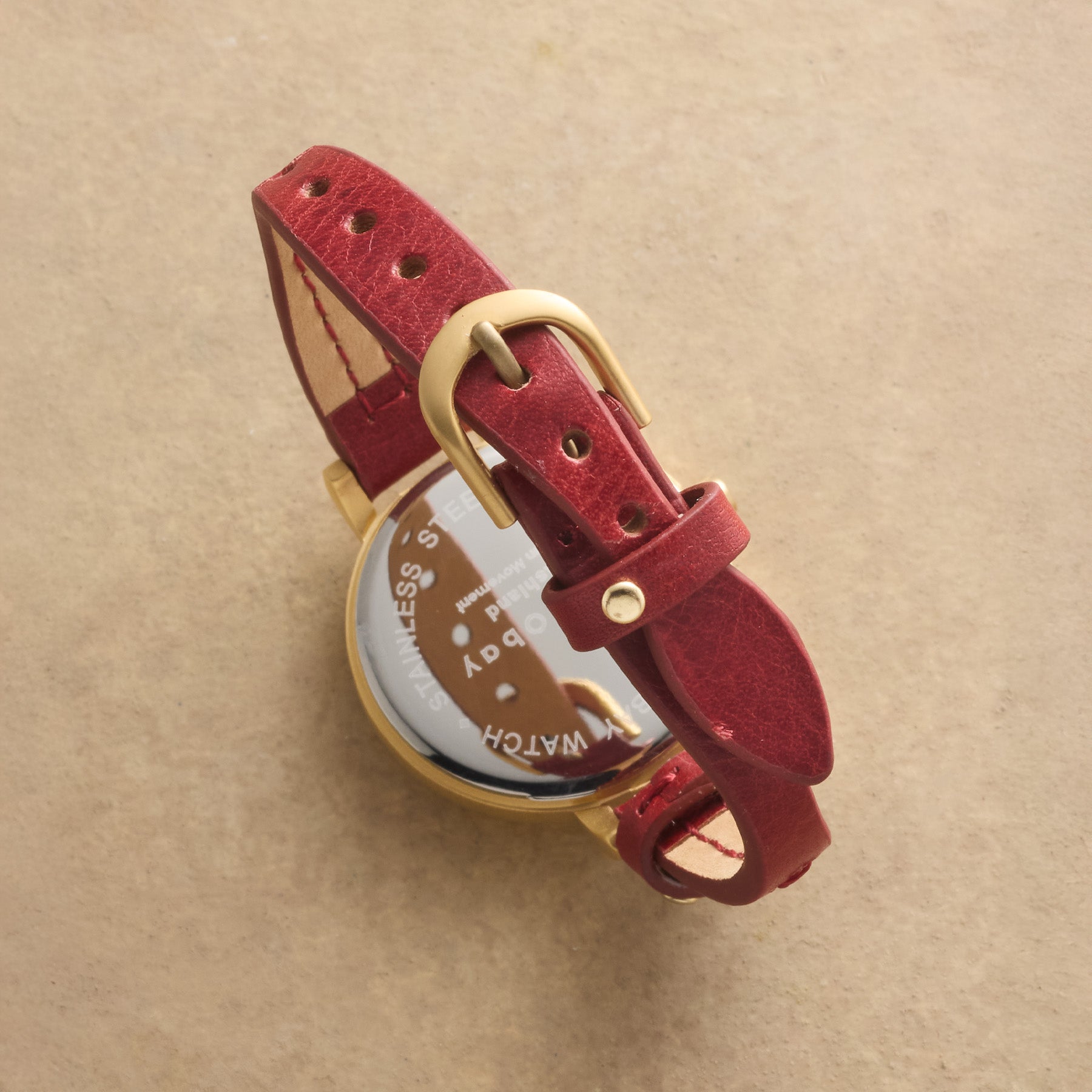 sundance-Percy Watch (Red)-Sundance Outlet