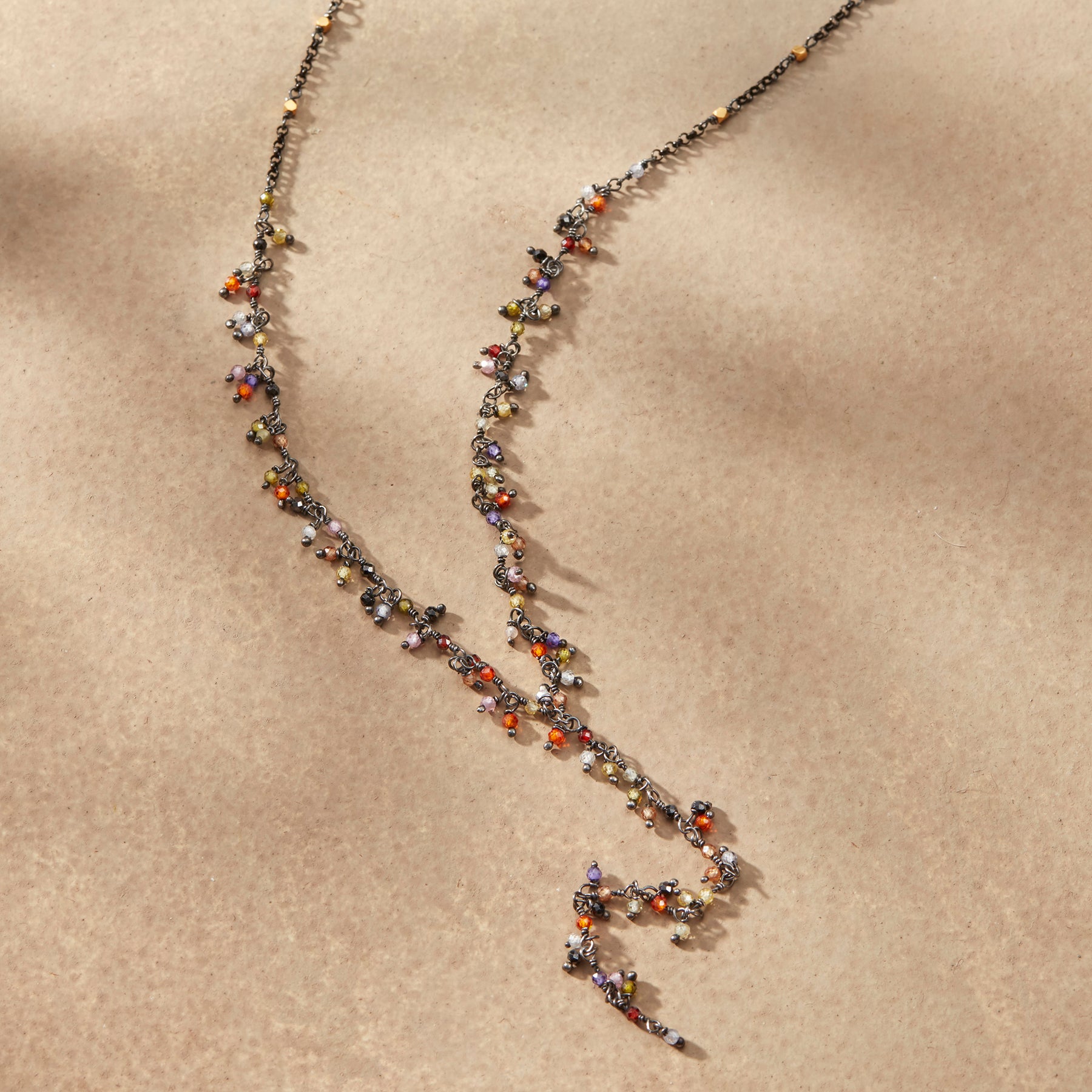 sundance-Gem Garland Necklace-Sundance Outlet