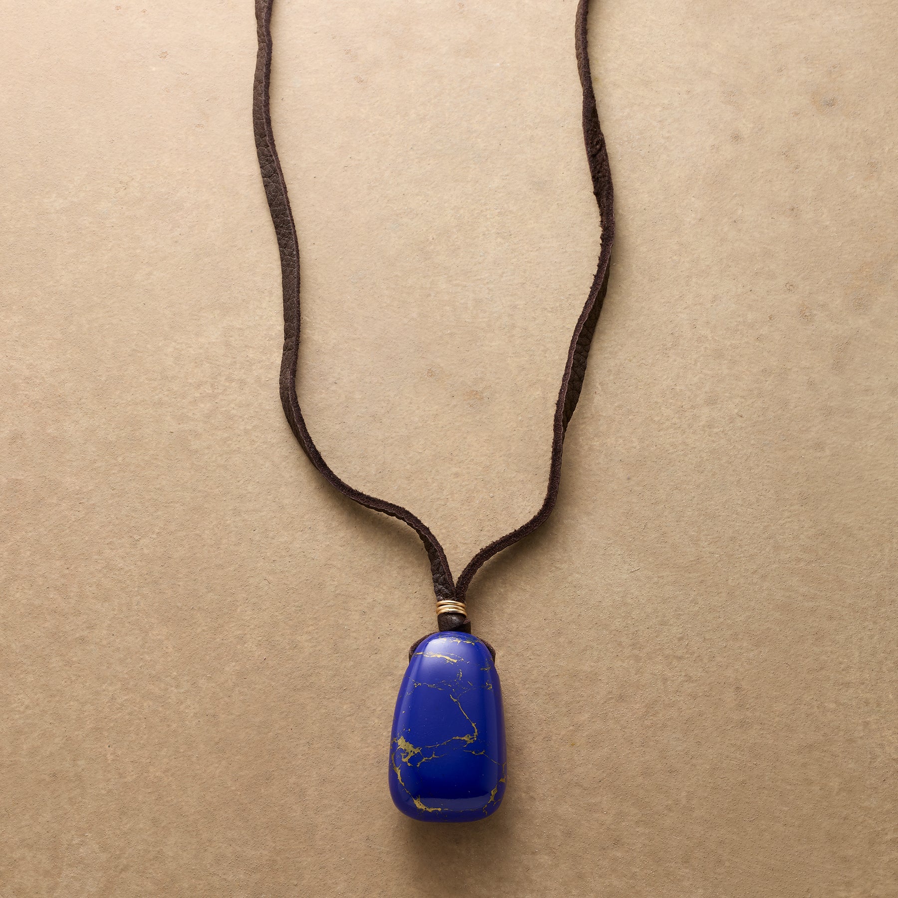 sundance-Lorca Lapis Necklace-Sundance Outlet