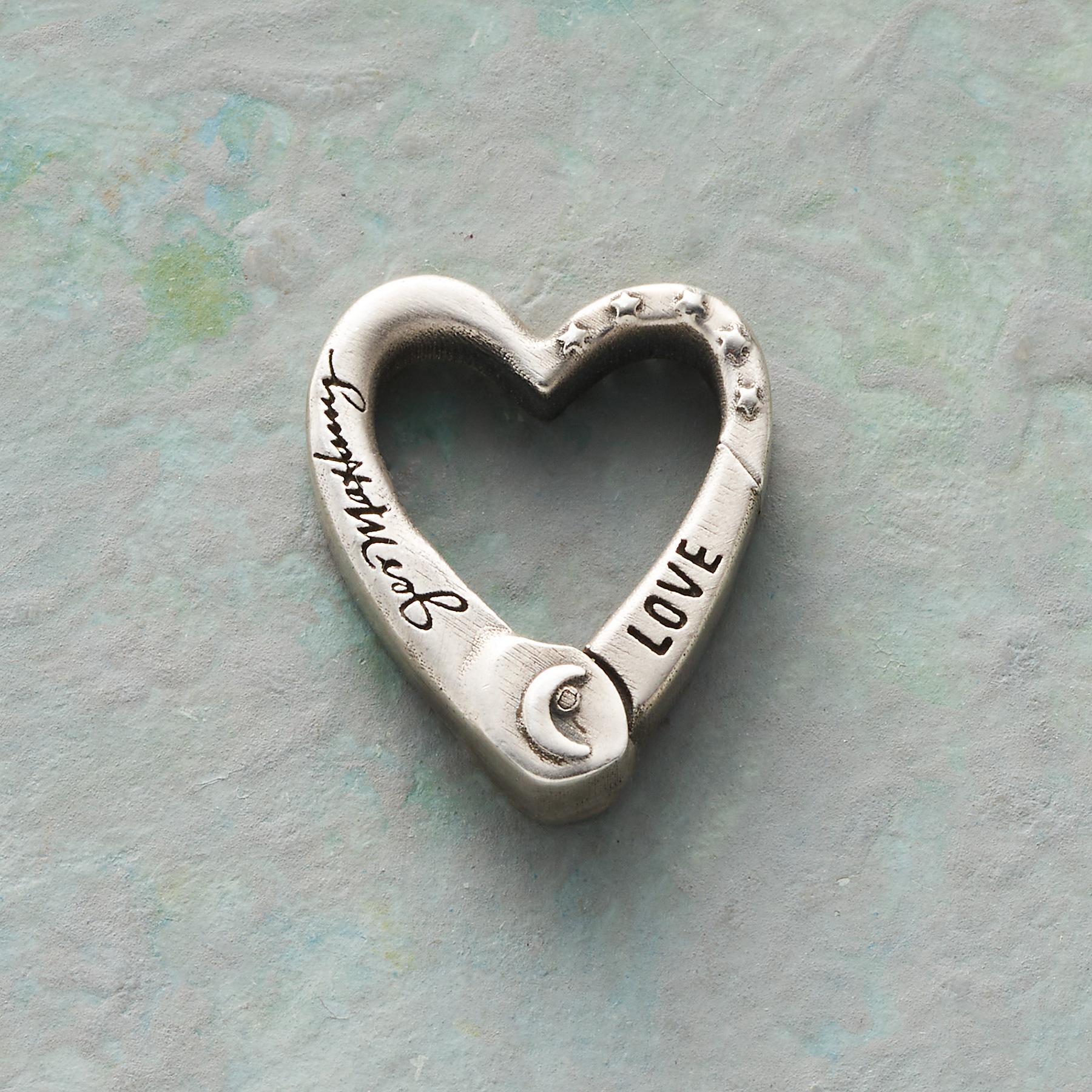 sundance-Sterling Silver Heart Charm Keeper-Sundance Outlet