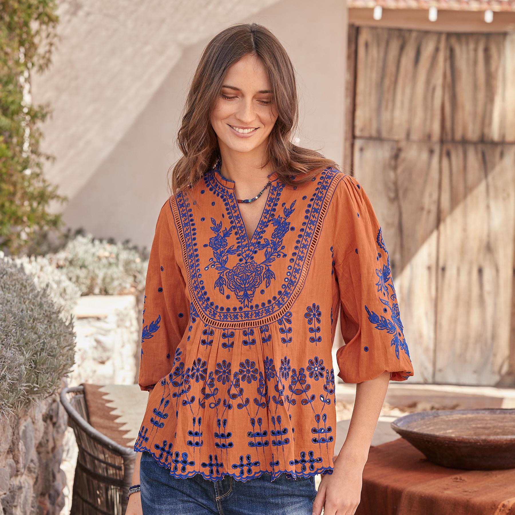 sundance-Great Wonders Top, Petite-Sundance Outlet