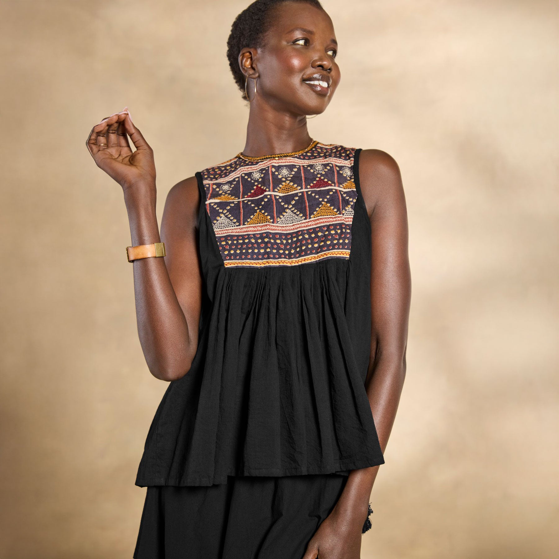 sundance-Yoshiko Embroidered Top-Sundance Outlet