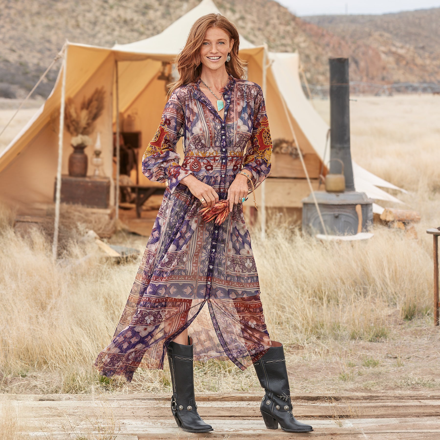 sundance-Duana Mesh Dress-Sundance Outlet