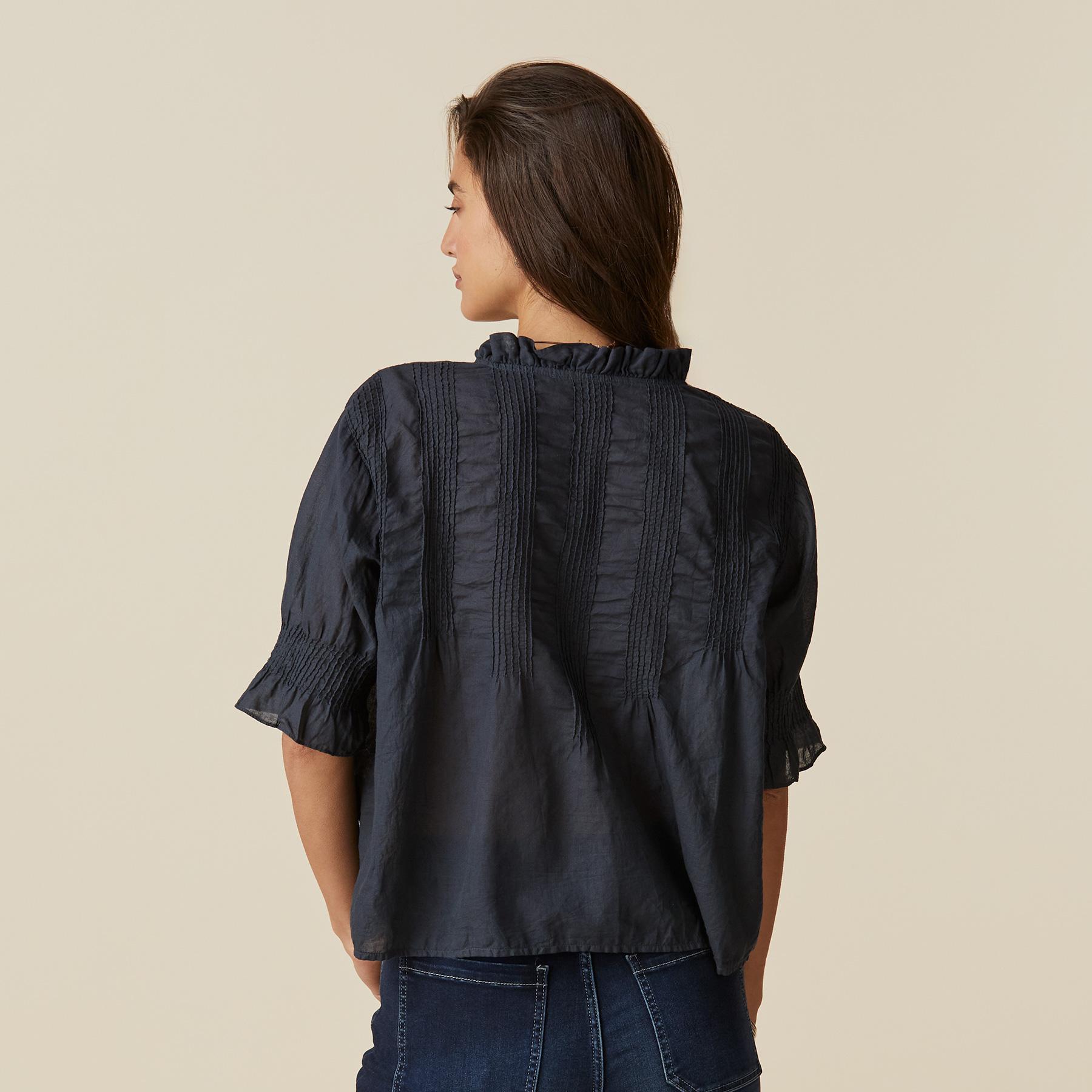 sundance-Sofia Pintuck Shirt-Sundance Outlet