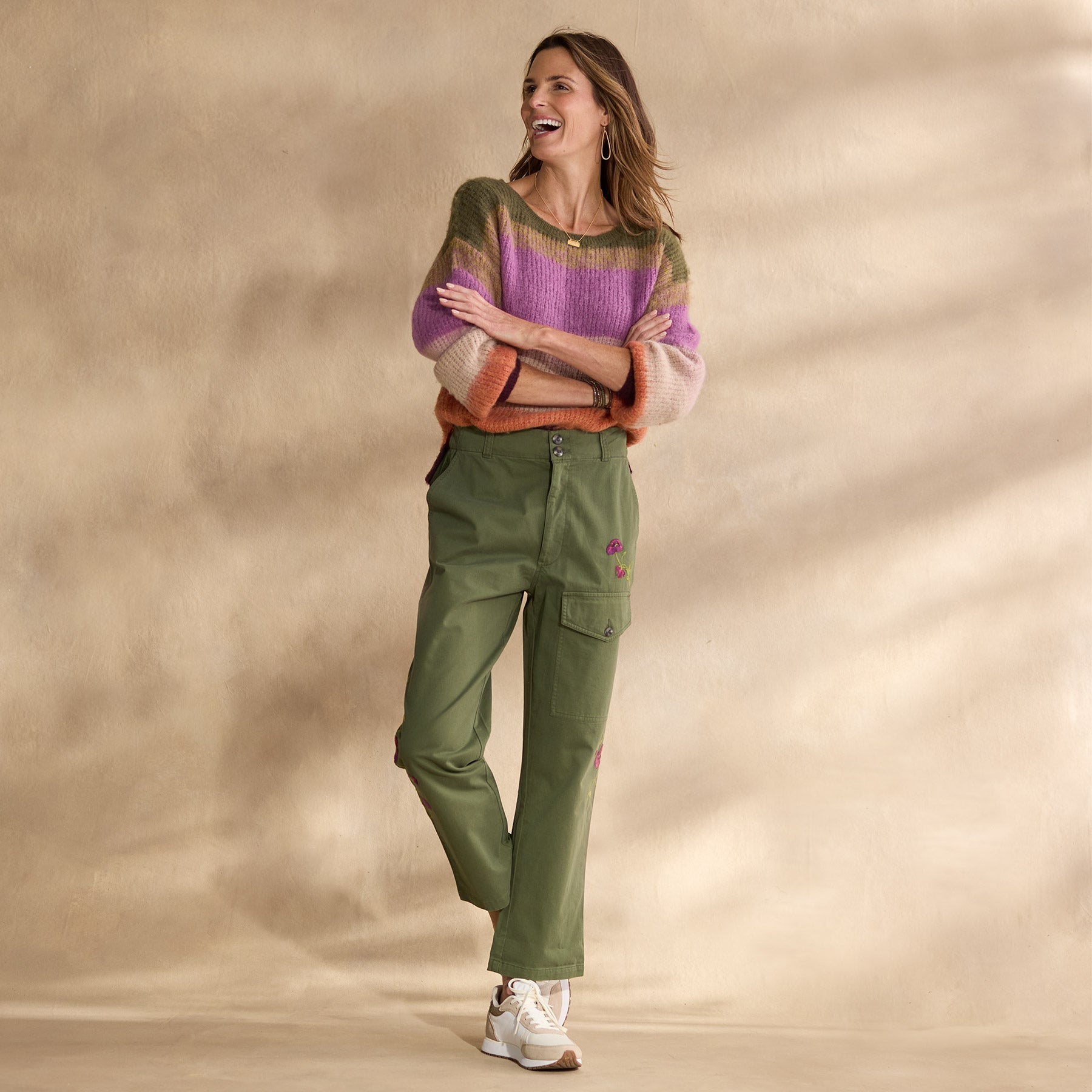 sundance-Melissa Embroidered Pants, Petite-Sundance Outlet