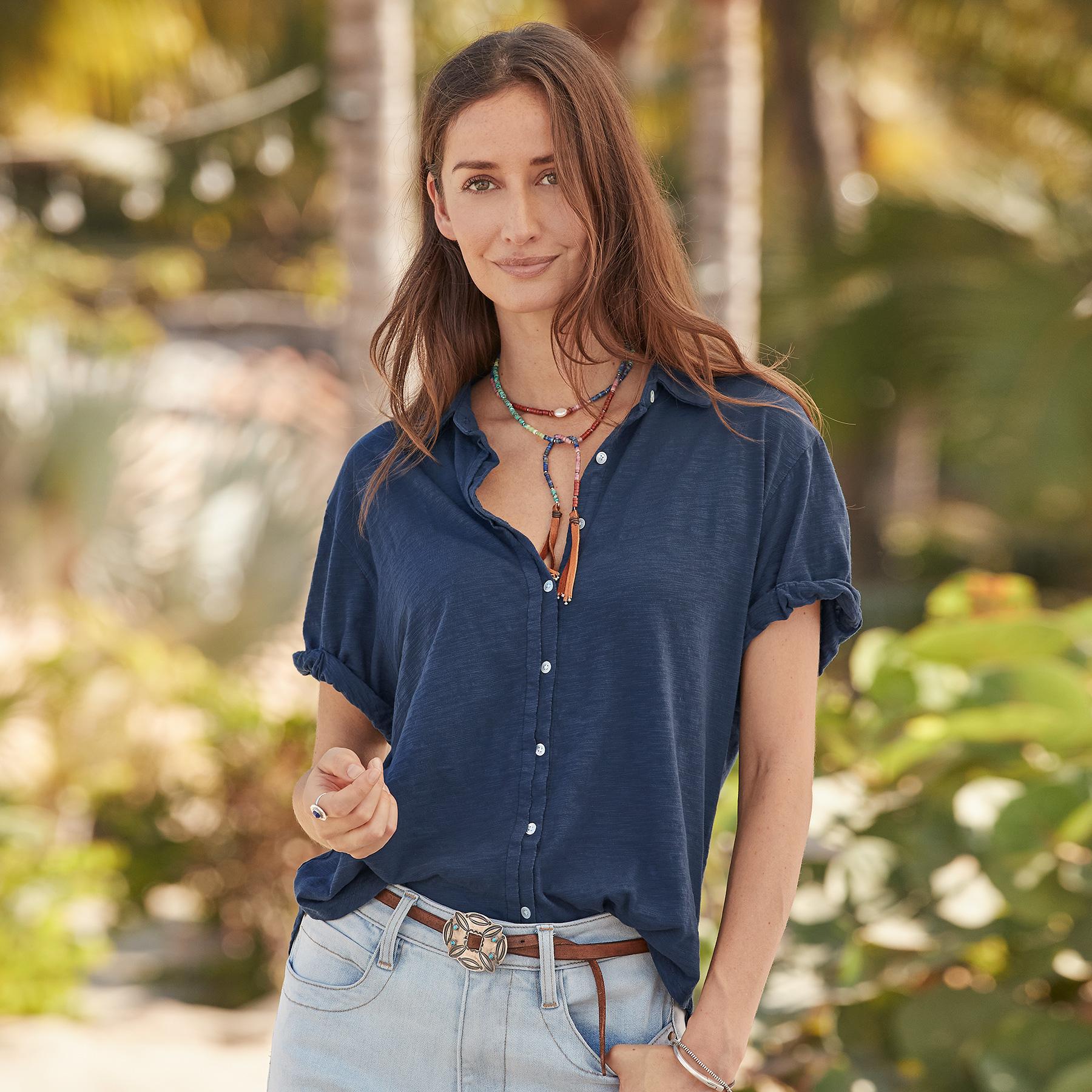 sundance-Smooth Sailing Shirt-Sundance Outlet