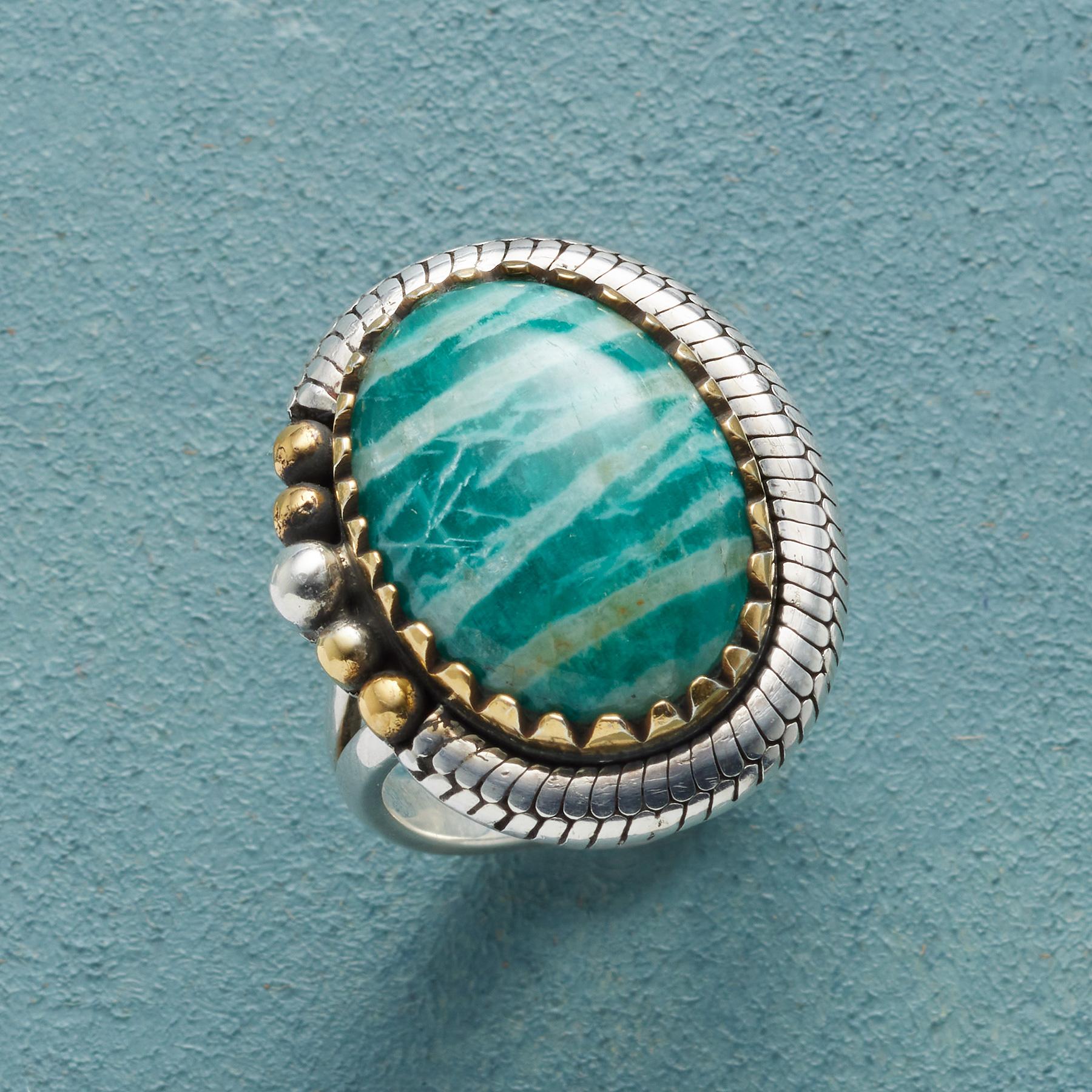 sundance-Grand Amazonite Ring-Sundance Outlet