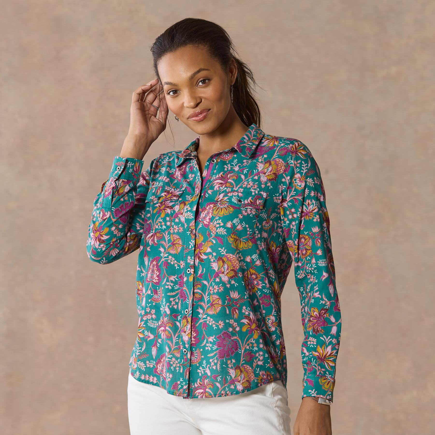 sundance-Floral Joy Top-Sundance Outlet