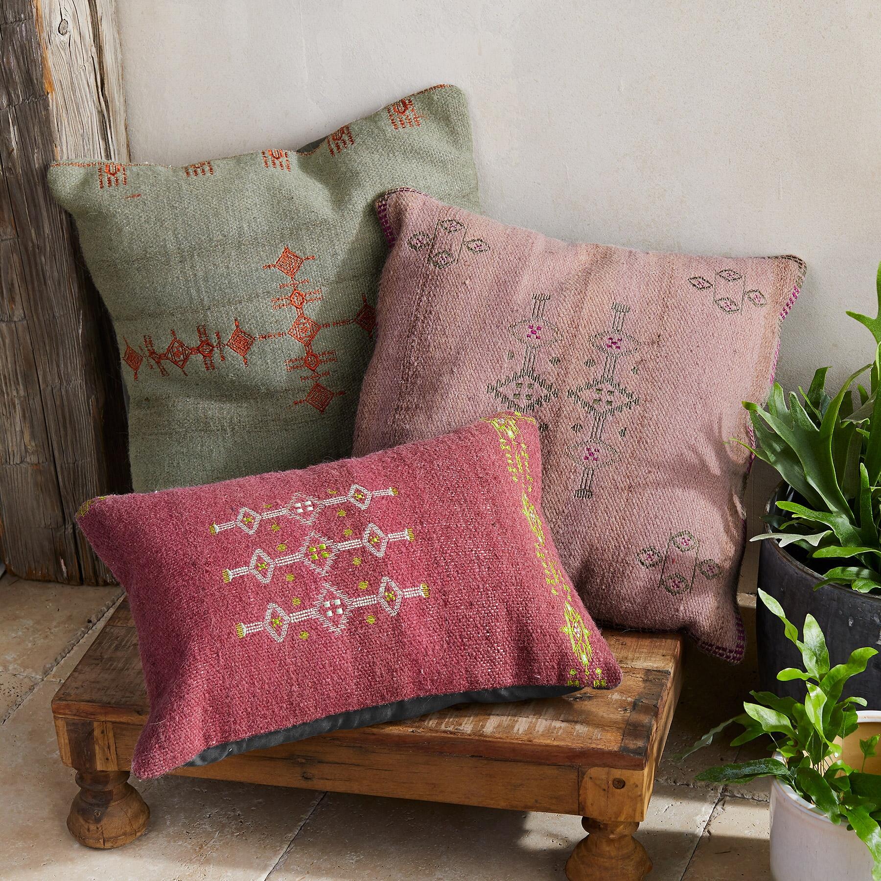 sundance-Sunset Ridge Gray Pillow | Sundance Outlet Store-Sundance Outlet