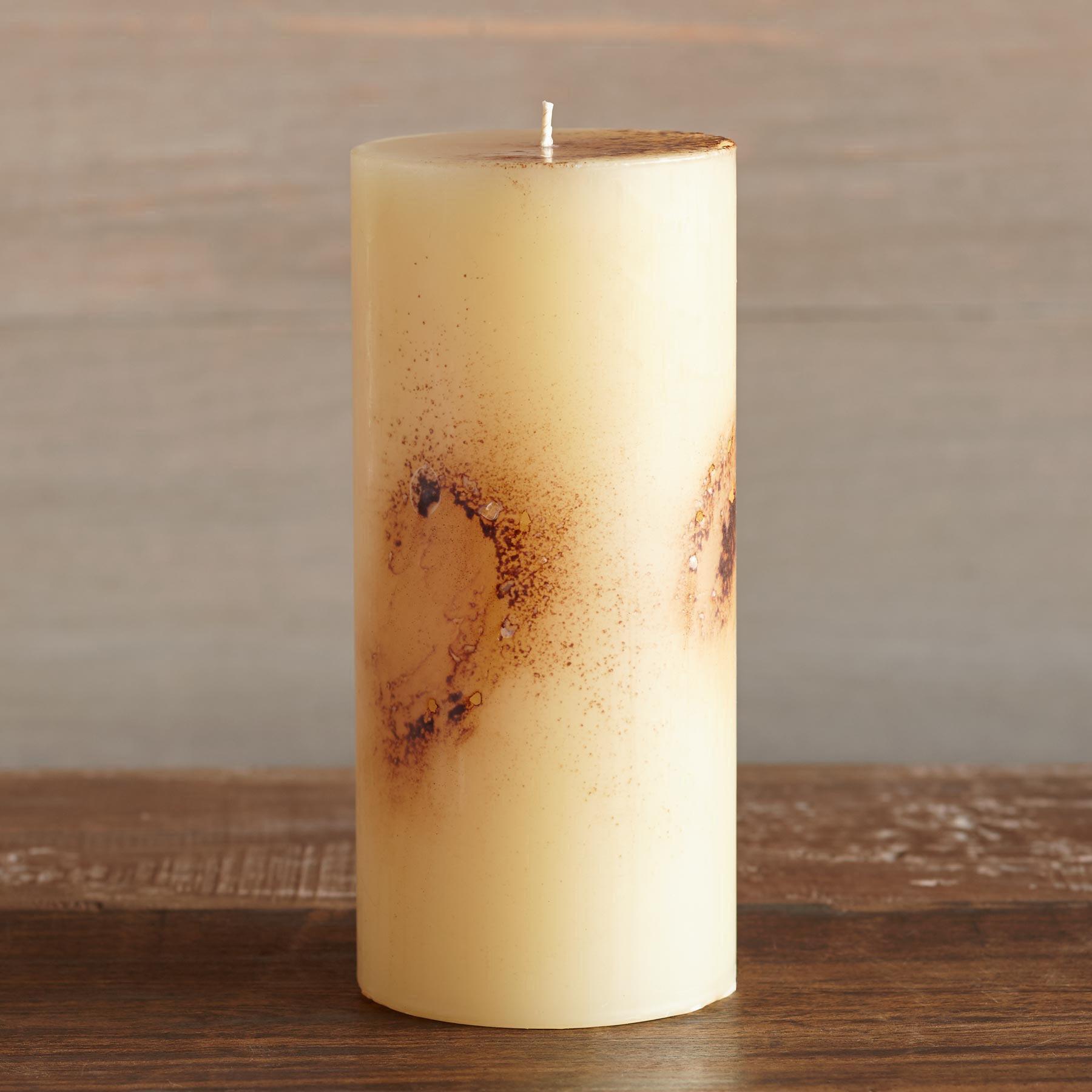 sundance-Antigua Single Wick Pillar Candle-Sundance Outlet