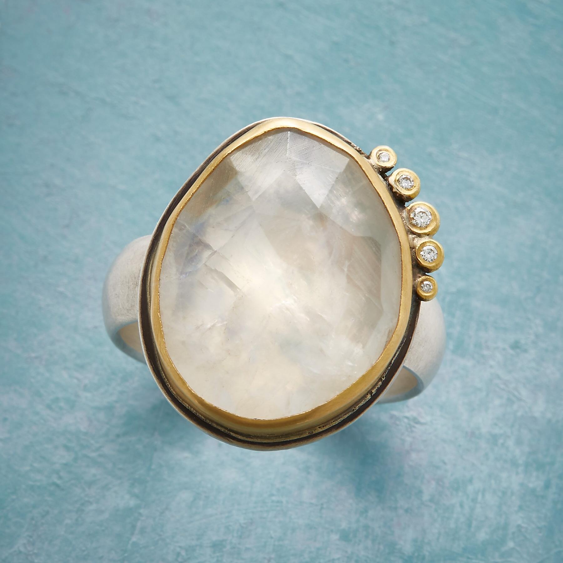 sundance-Over The Moon Diamond Ring-Sundance Outlet