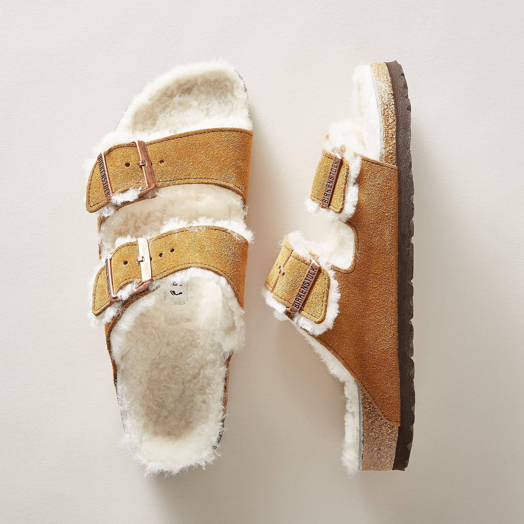 sundance-Arizona Shearling Sandals-Sundance Outlet