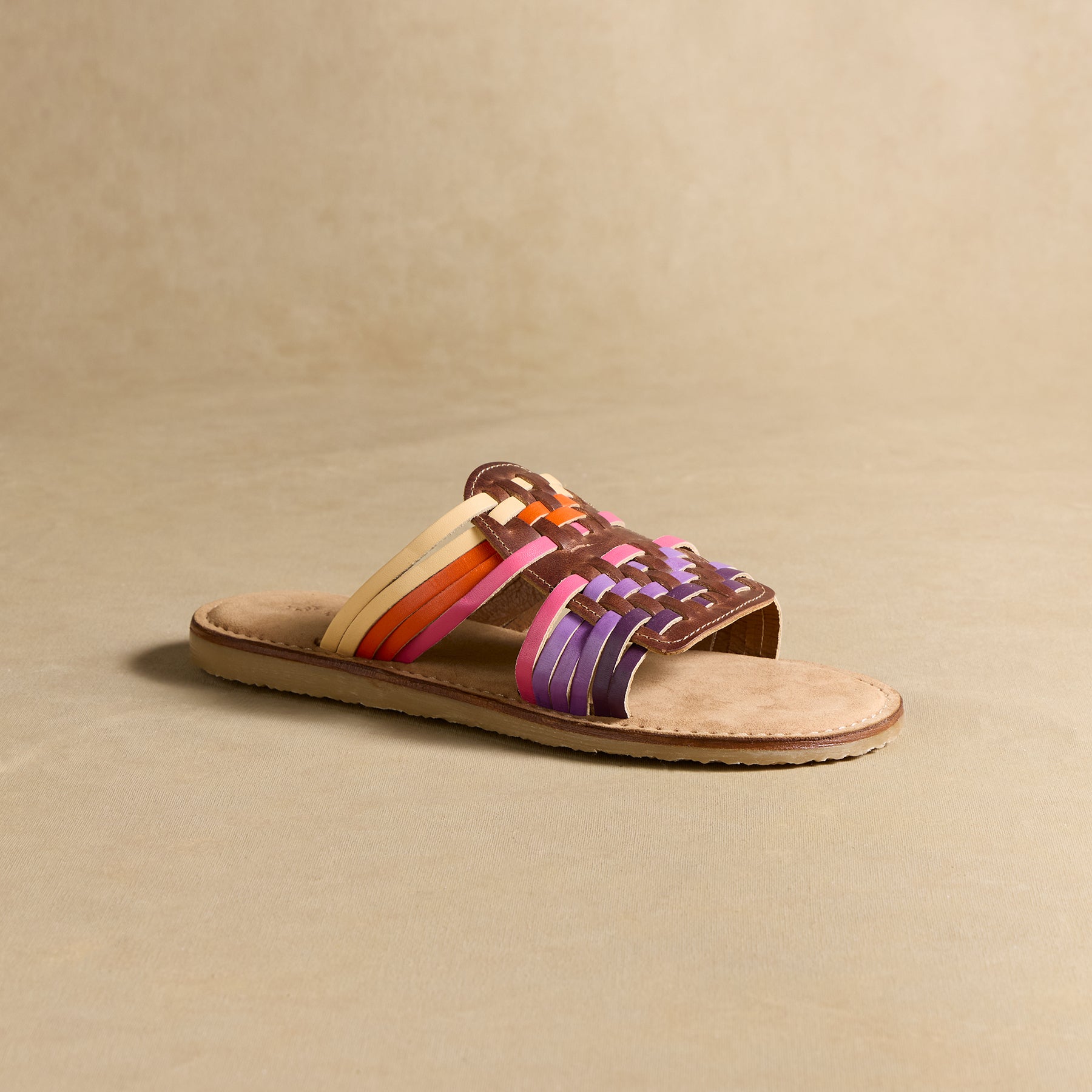 sundance-Castello Woven Slides-Sundance Outlet
