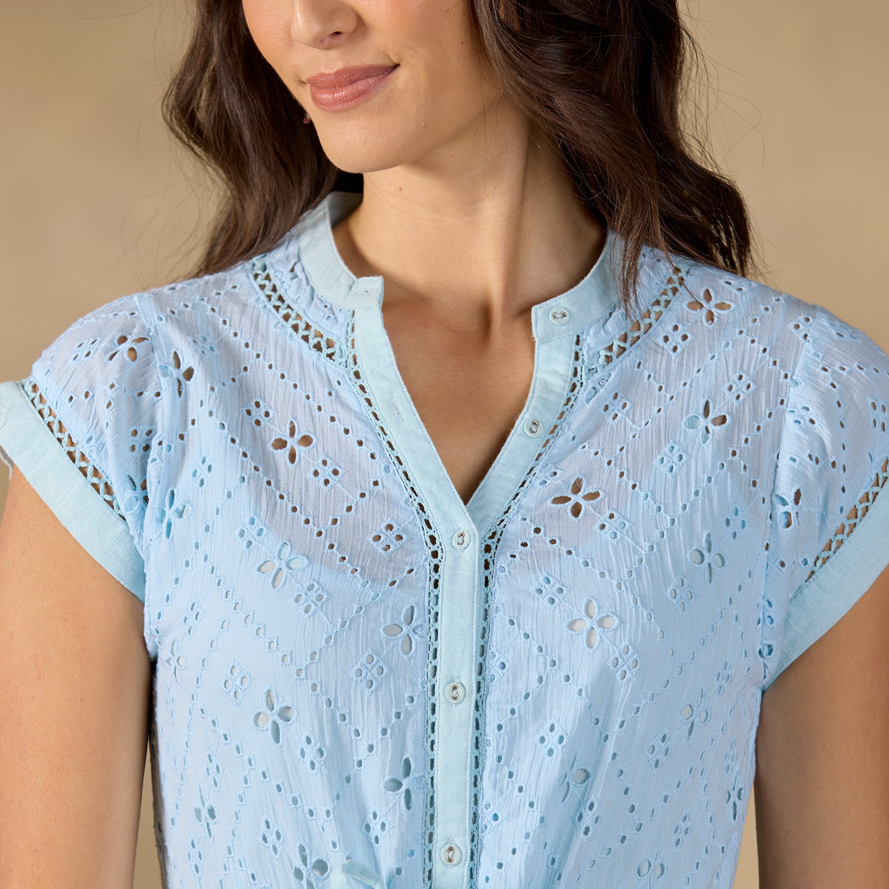 sundance-Astoria Eyelet Dress-Sundance Outlet