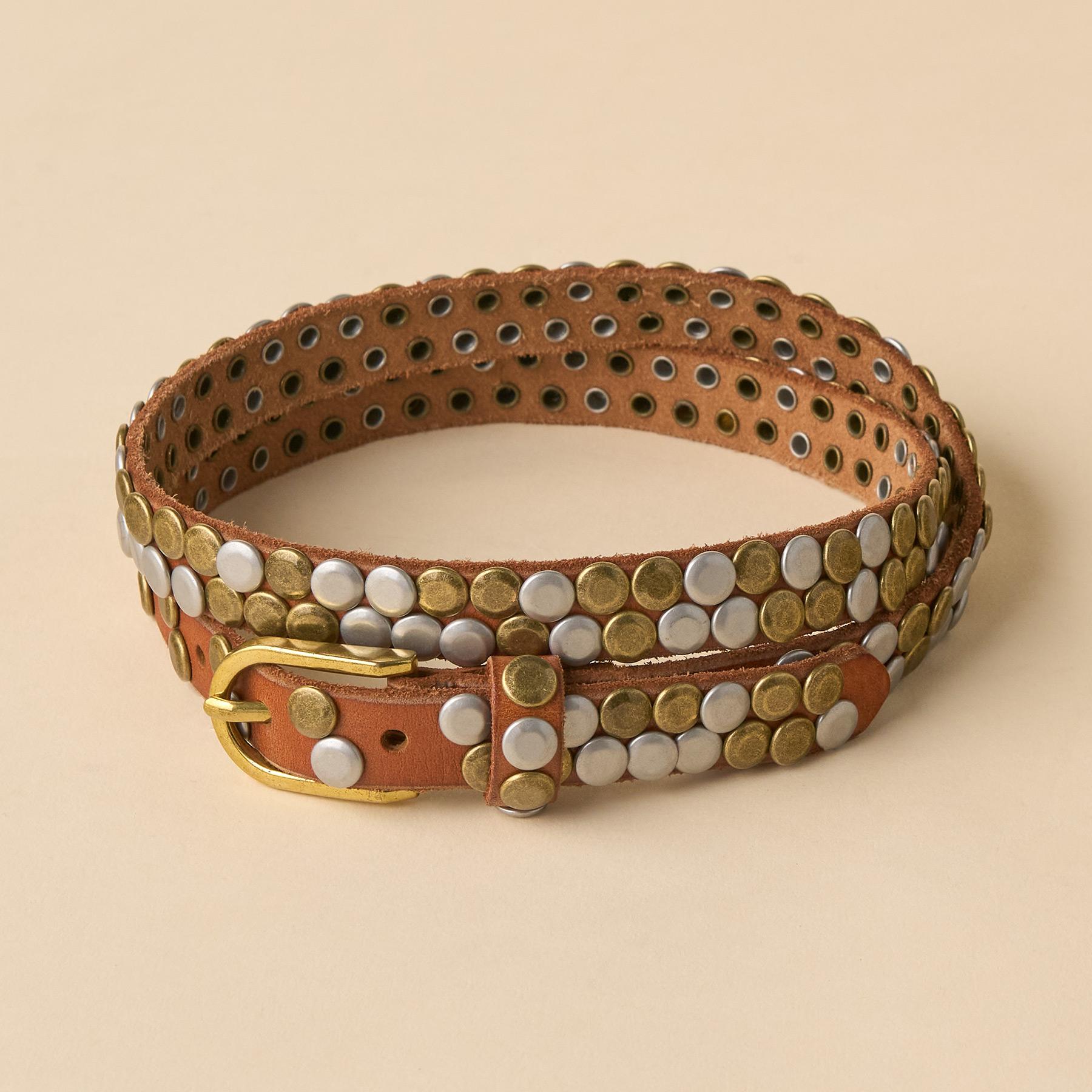 sundance-Studded Paths Belt-Sundance Outlet