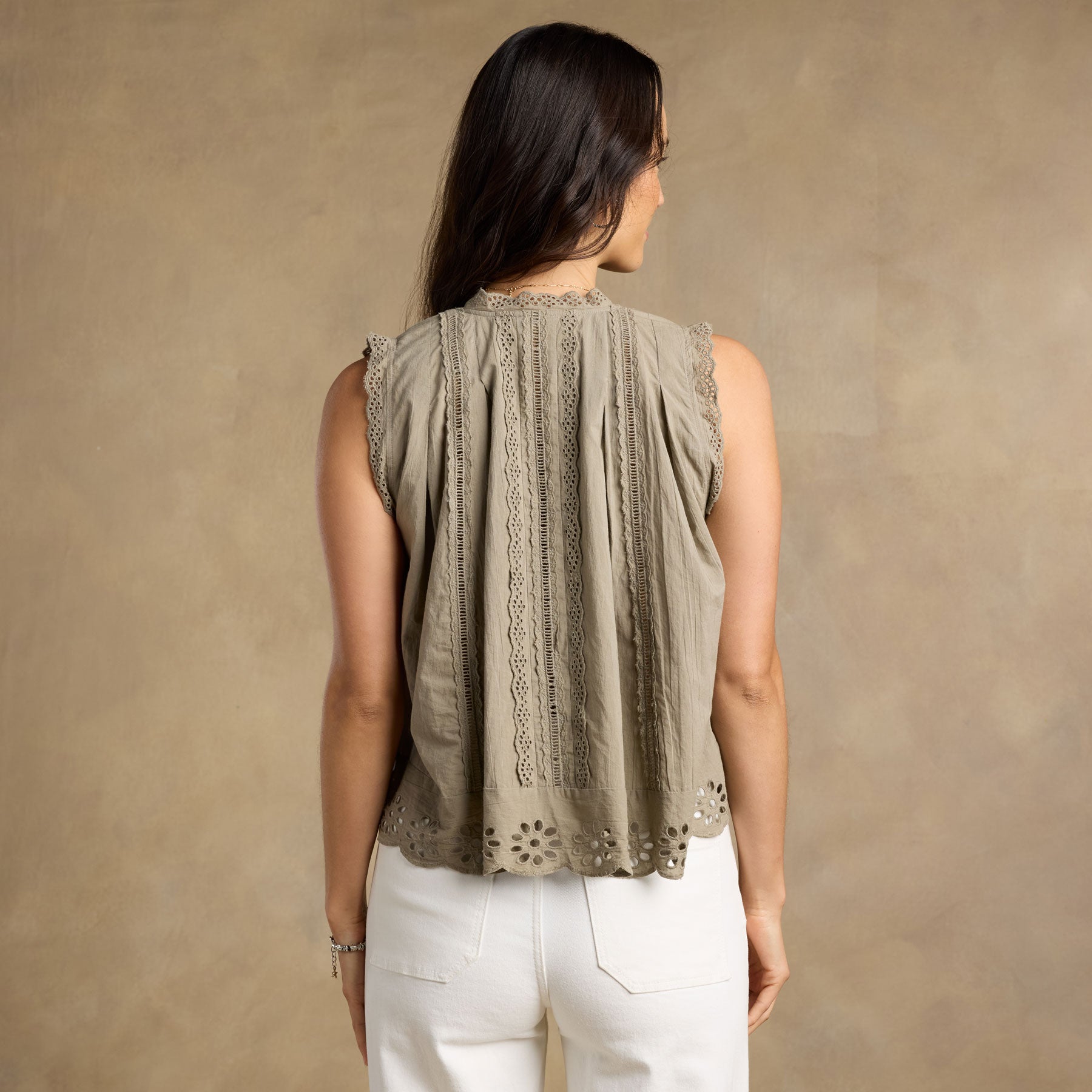sundance-Malia Eyelet Top-Sundance Outlet