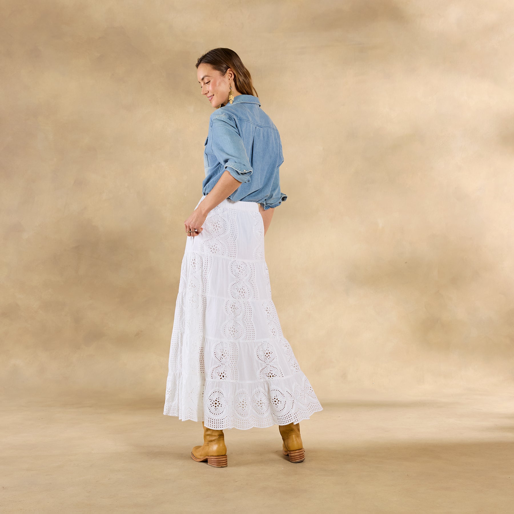 sundance-Ensenada Skirt, Petite-Sundance Outlet