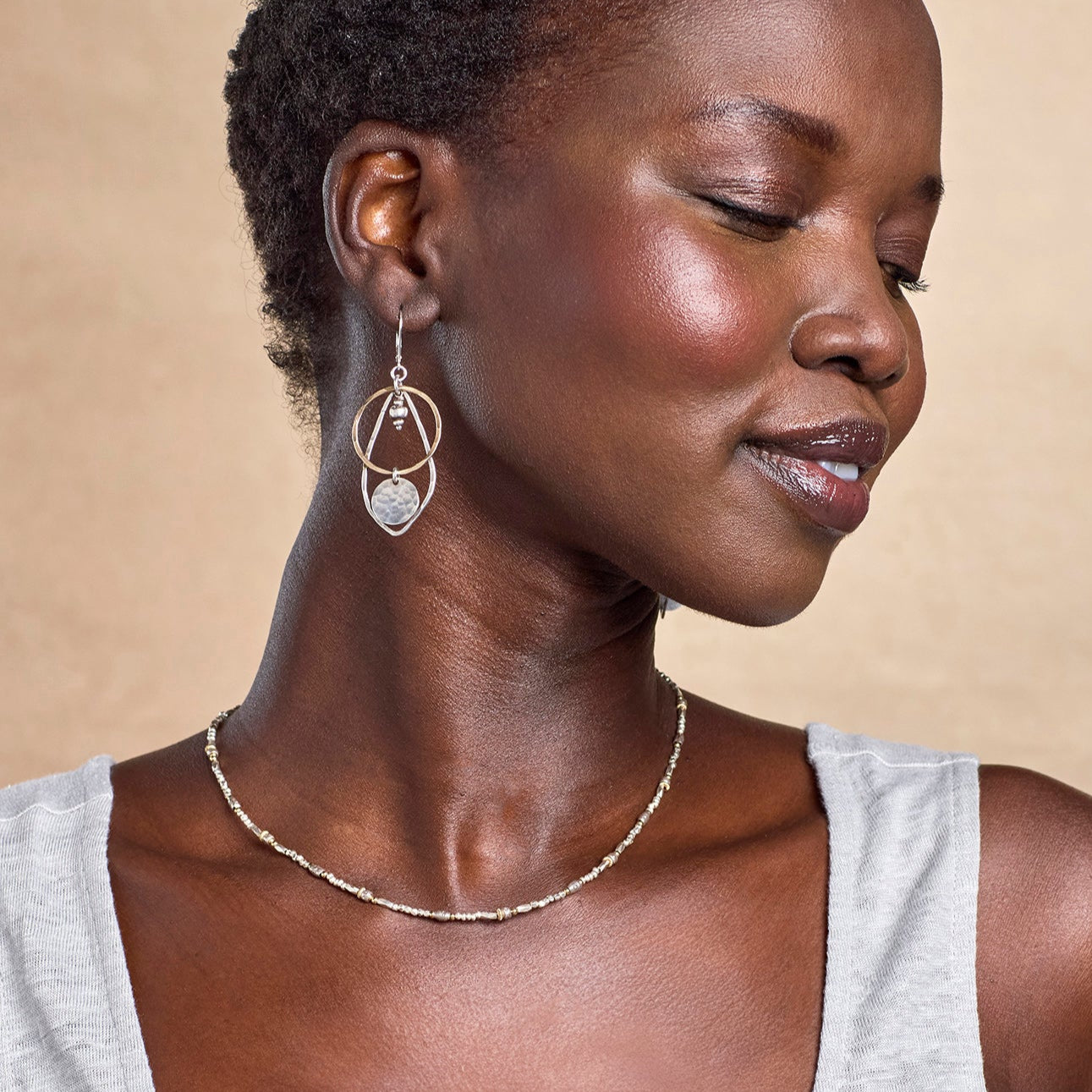 sundance-Mingling Metals Necklace-Sundance Outlet