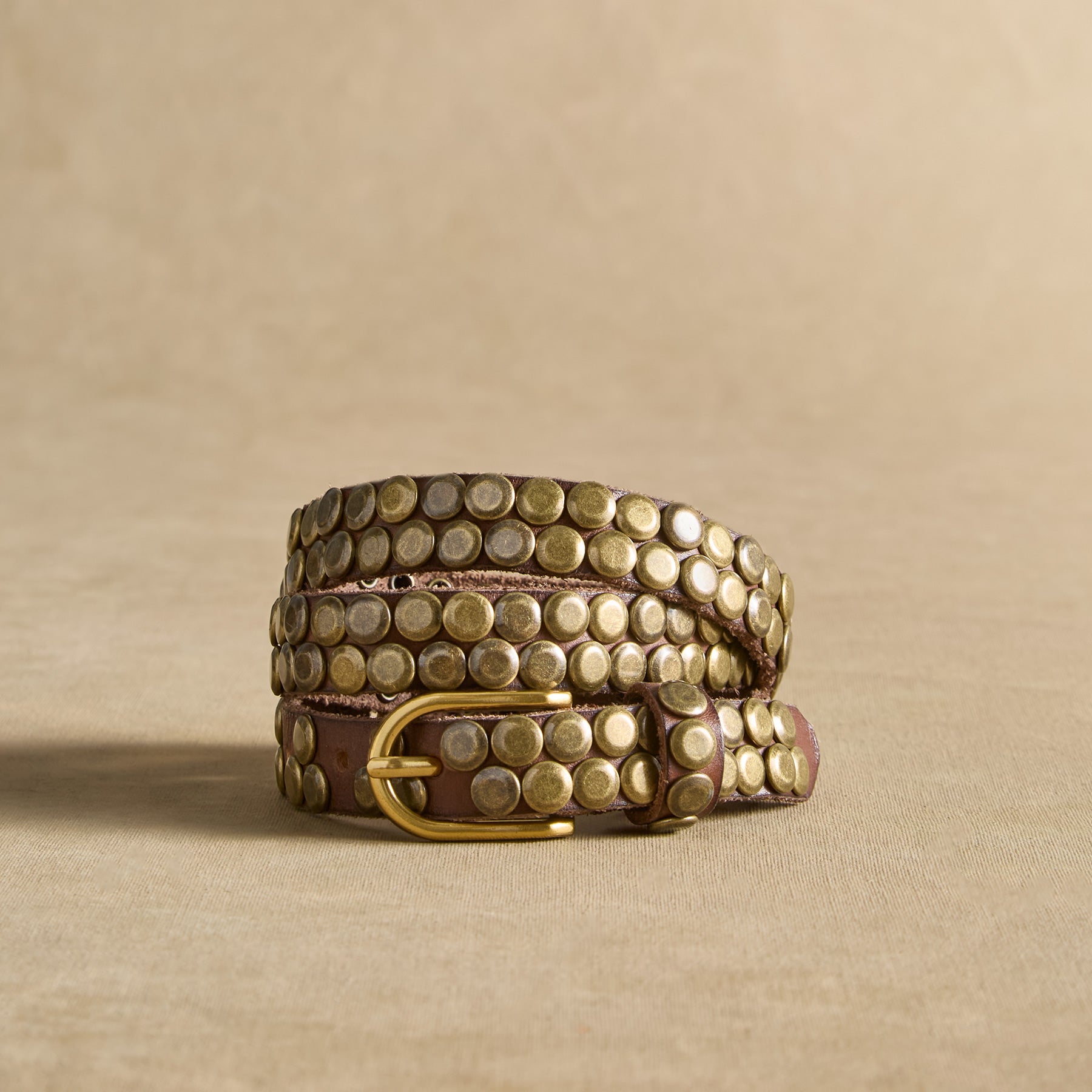 sundance-Studded Paths Belt-Sundance Outlet