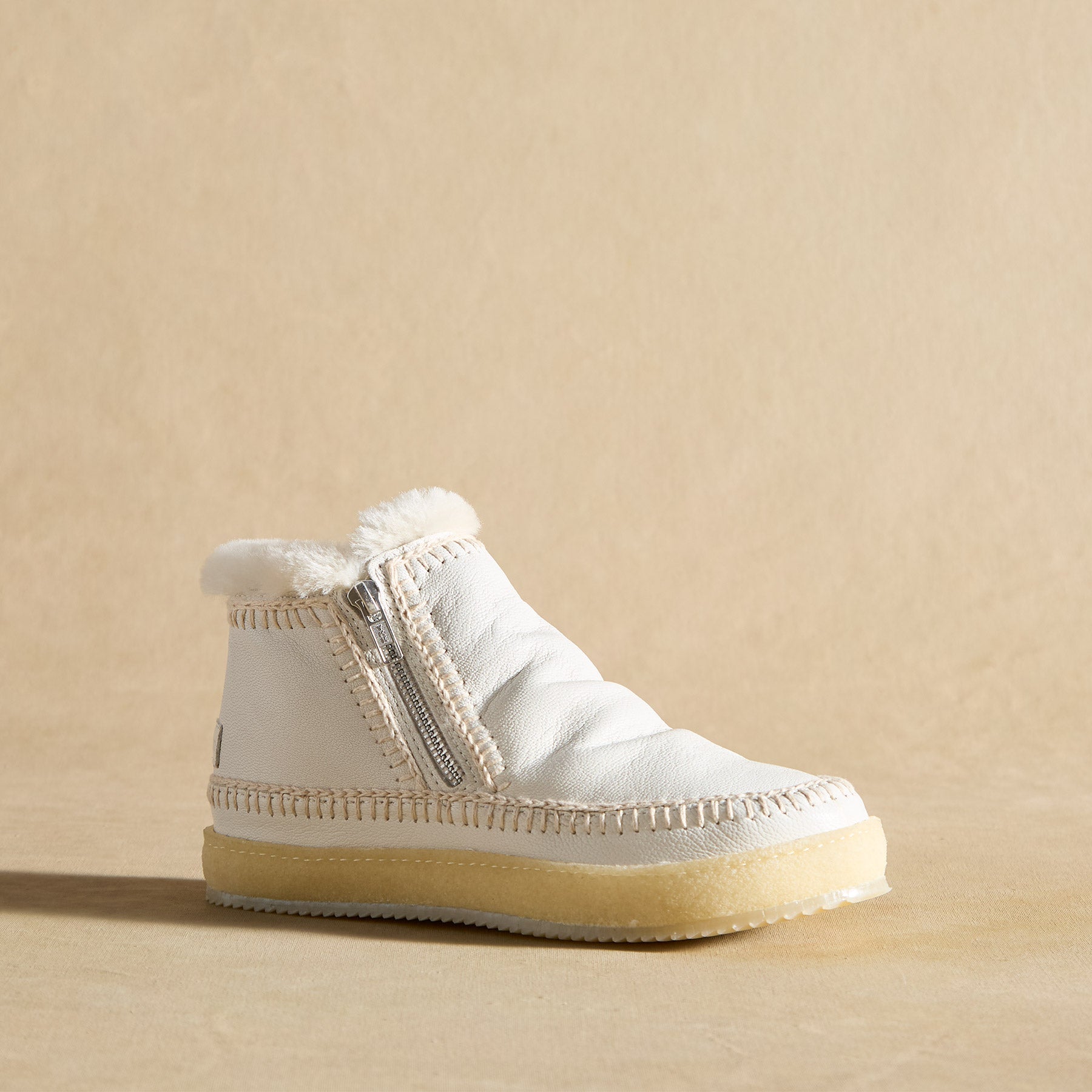 sundance-Setsu Low Leather Crochet Boots-Sundance Outlet