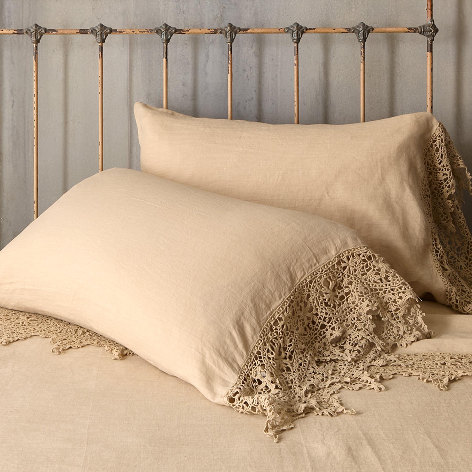 sundance-Gossamer Linen Embroidery Sham-Sundance Outlet