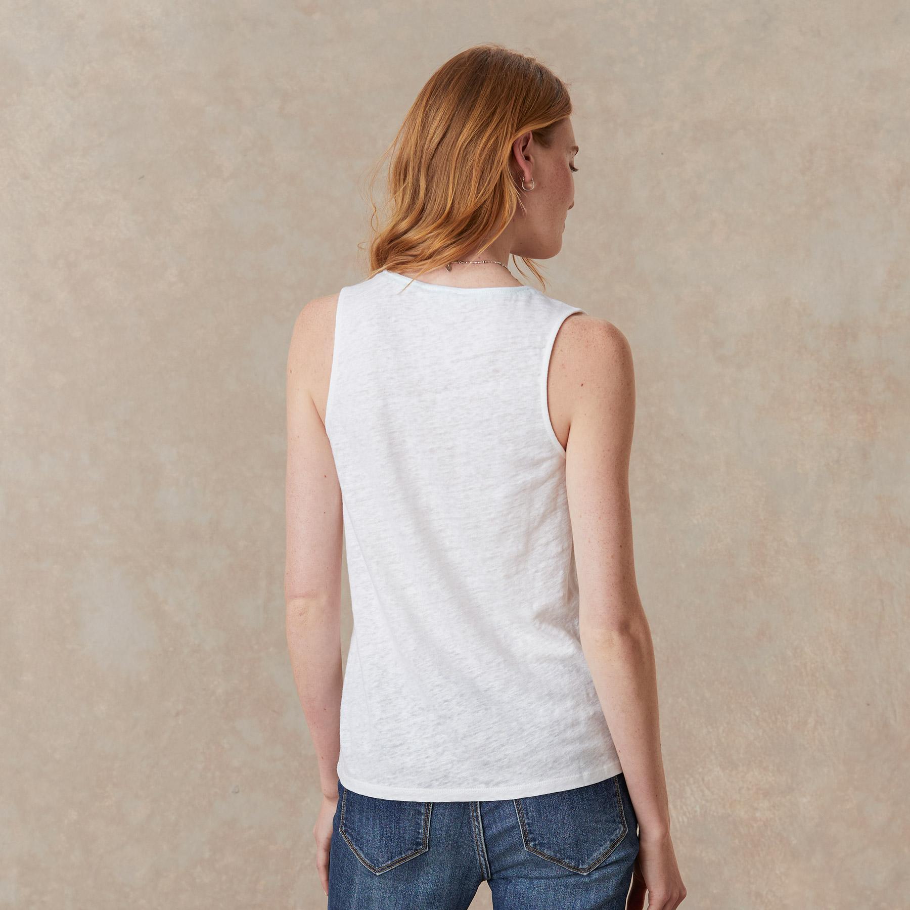 sundance-Deia Linen Tank-Sundance Outlet