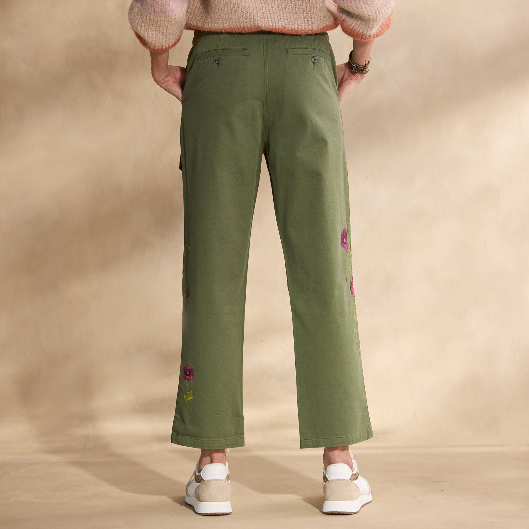sundance-Melissa Embroidered Pants, Petite-Sundance Outlet