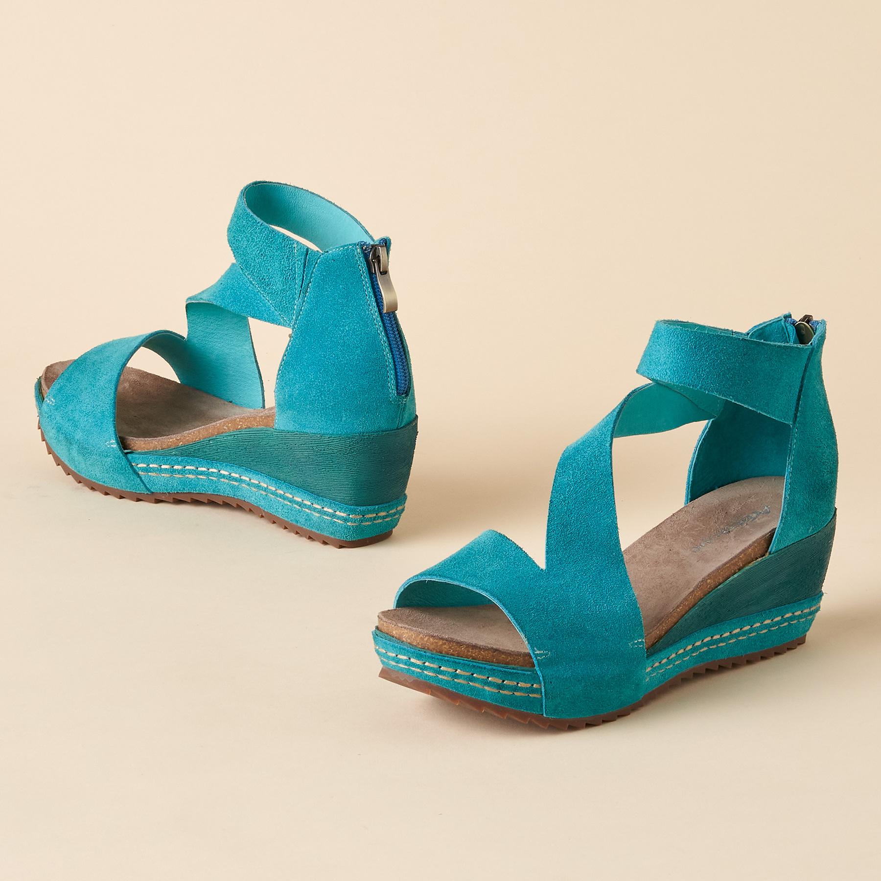 sundance-Davi Wedge Sandals-Sundance Outlet