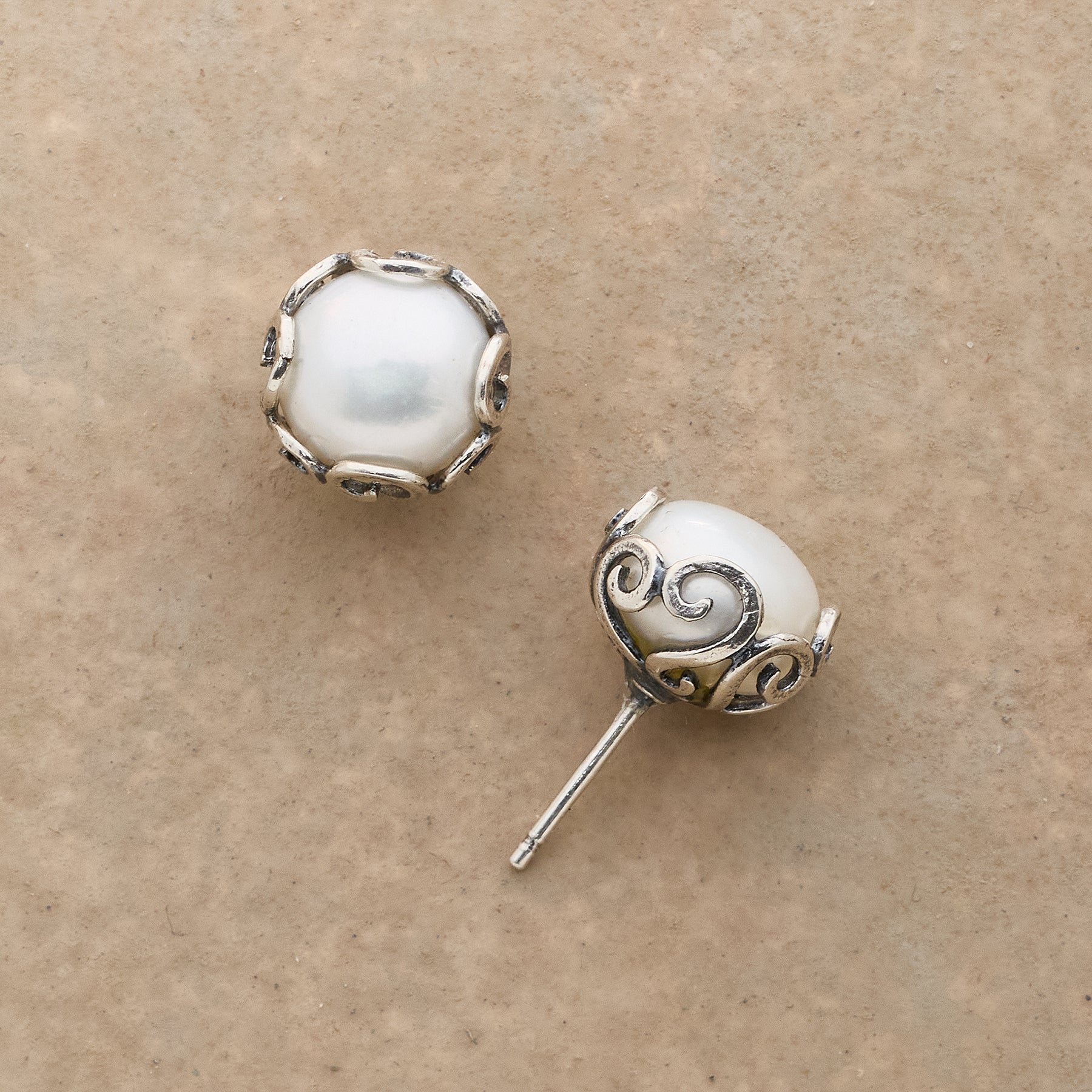 sundance-Pearl Diadem Earrings-Sundance Outlet