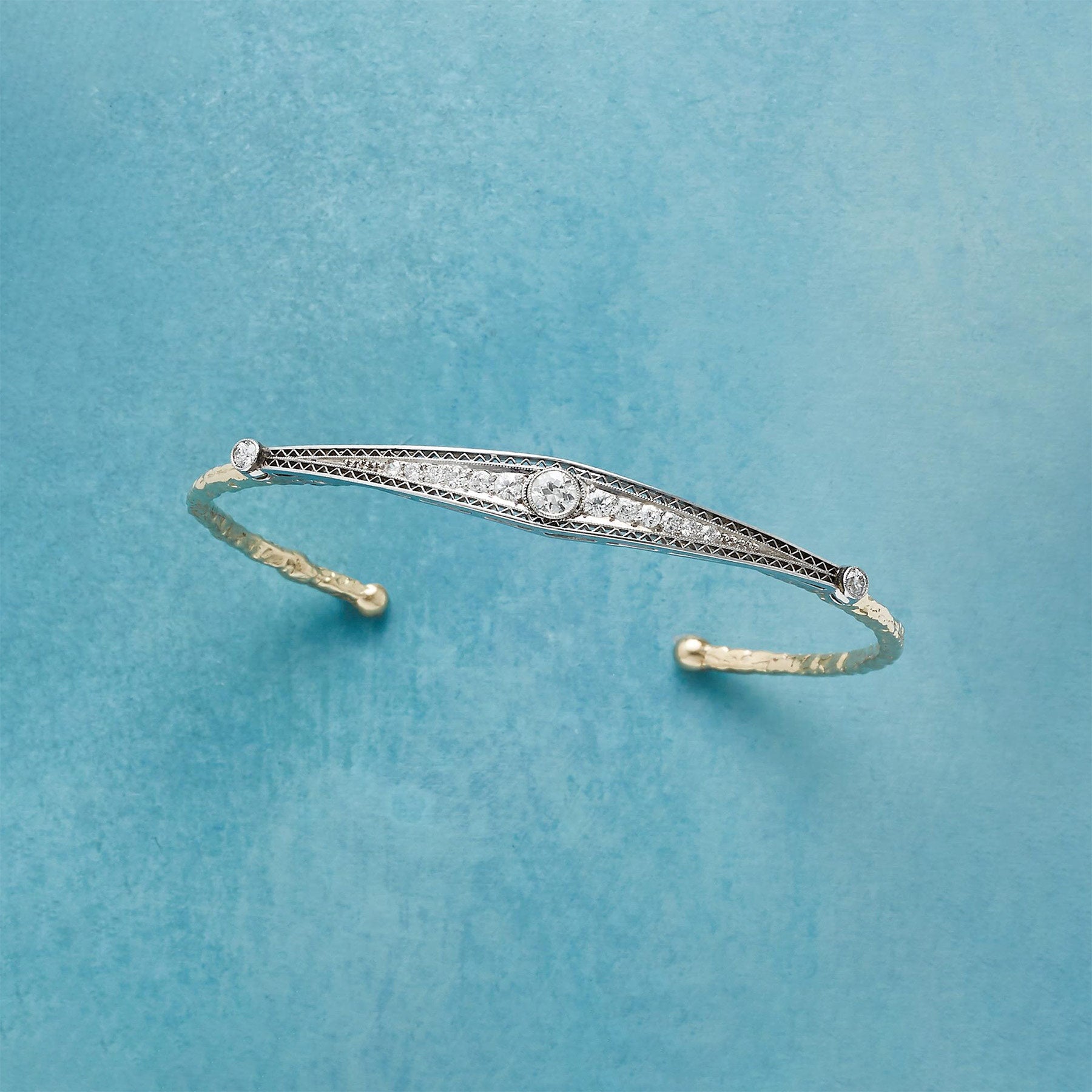 sundance-Marcella Heirloom Pin Cuff-Sundance Outlet