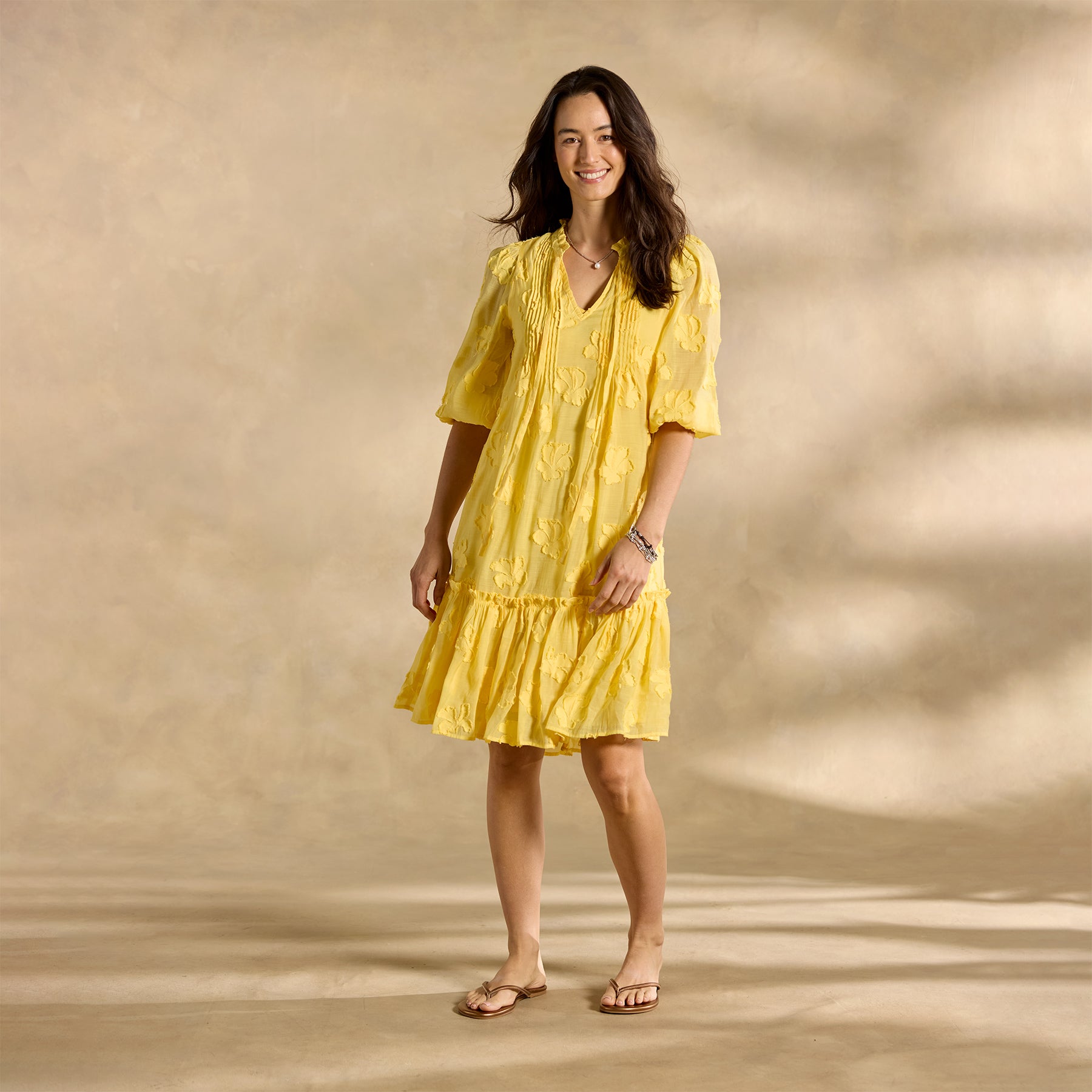 sundance-Fanciful Florals Dress-Sundance Outlet