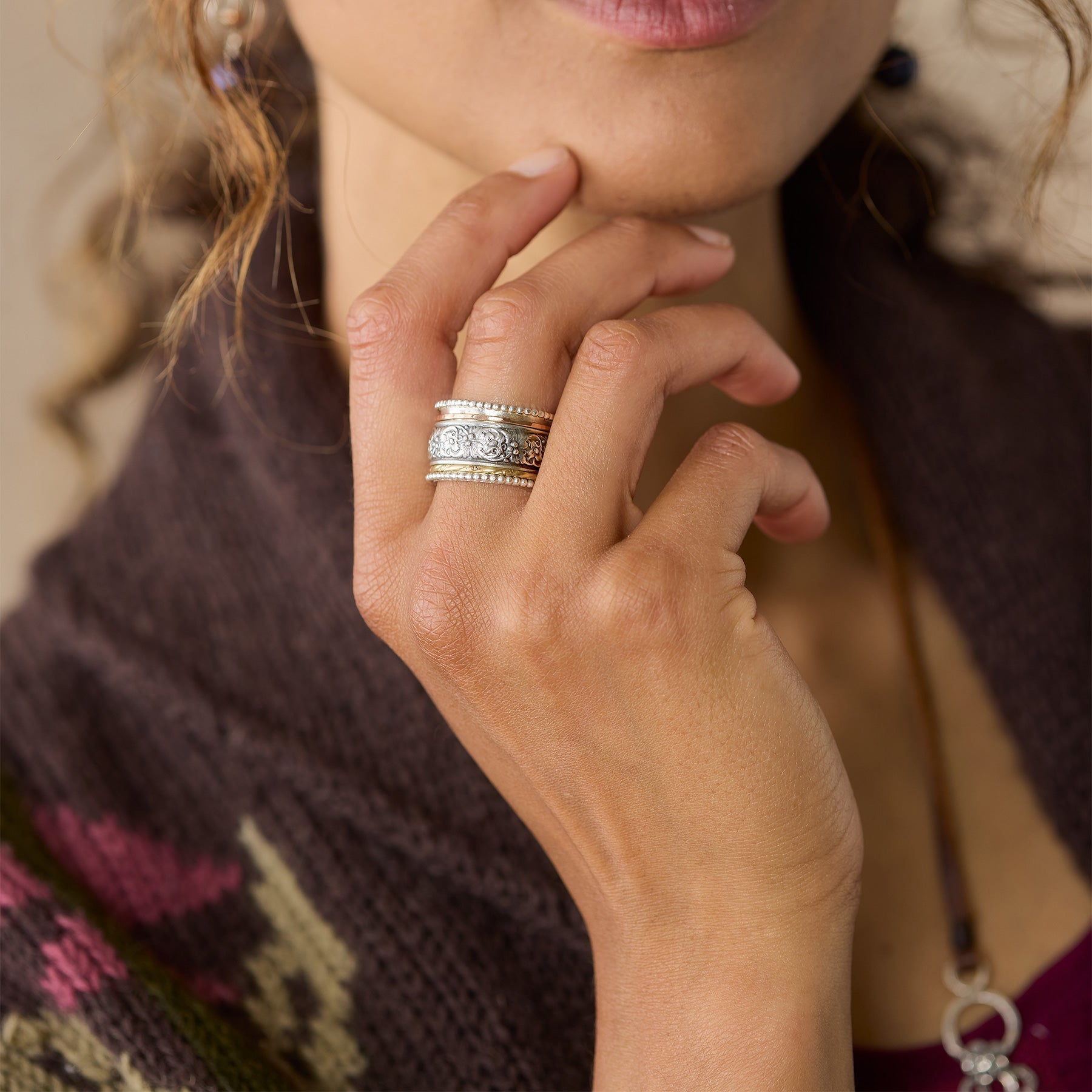 sundance-Fiorentina Spinner Ring-Sundance Outlet