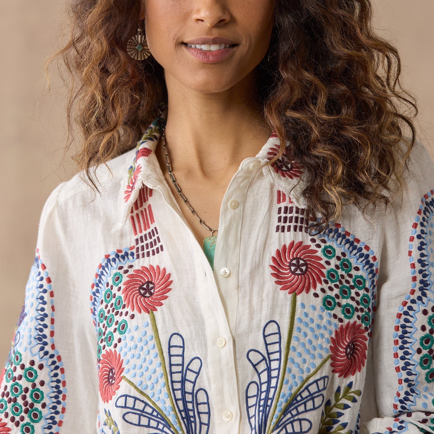 sundance-Canyon Sunset Shirt, Petite-Sundance Outlet