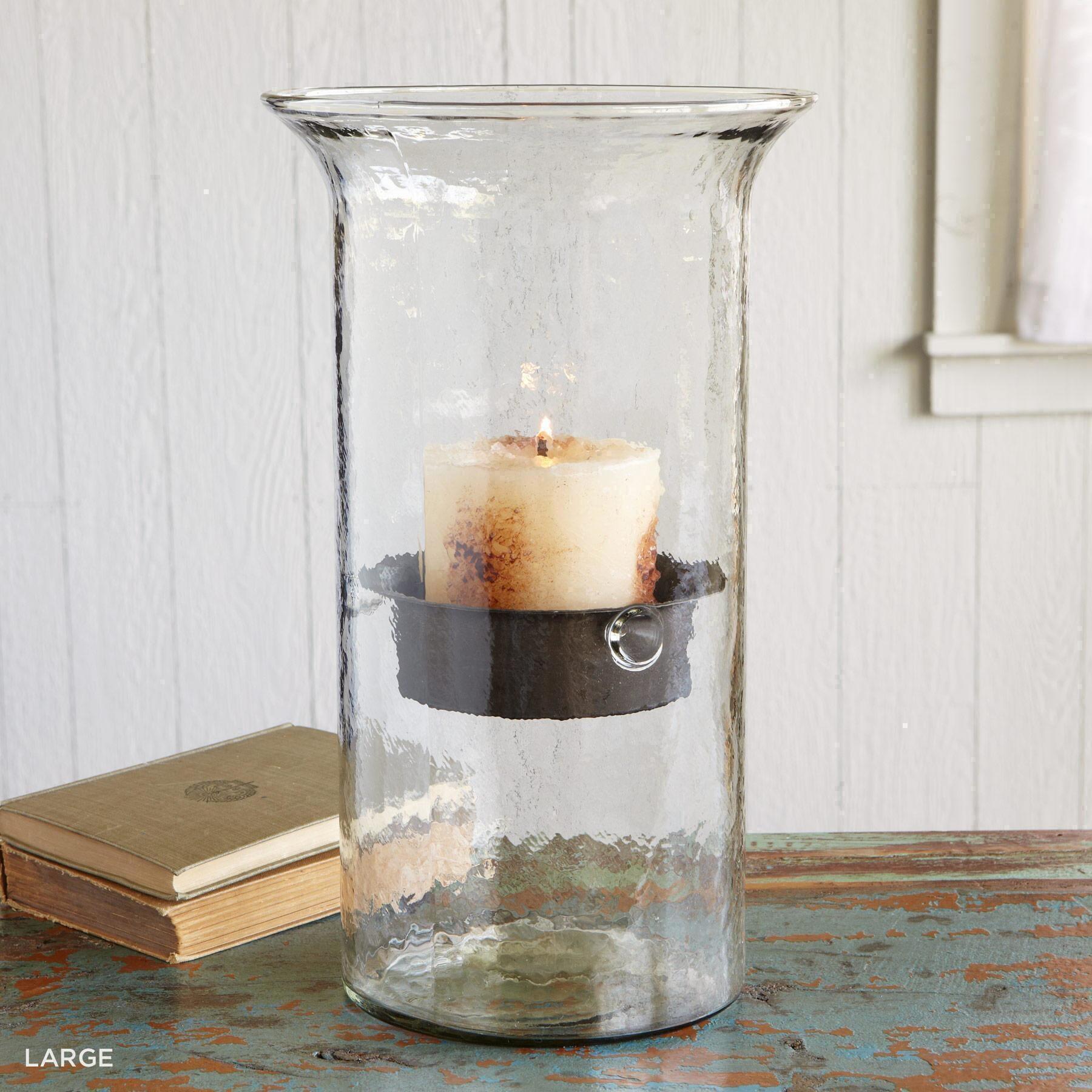 sundance-Blown Glass Hurricane-Sundance Outlet