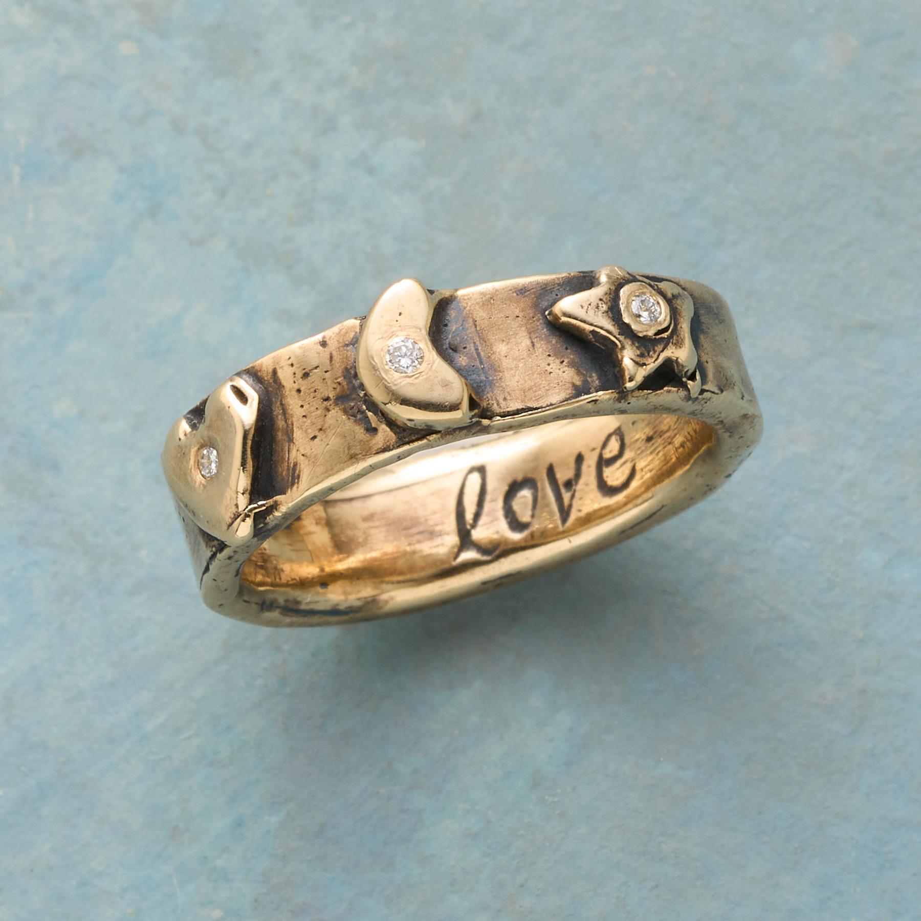 sundance-Yellow Gold Heavenly Love Ring-Sundance Outlet