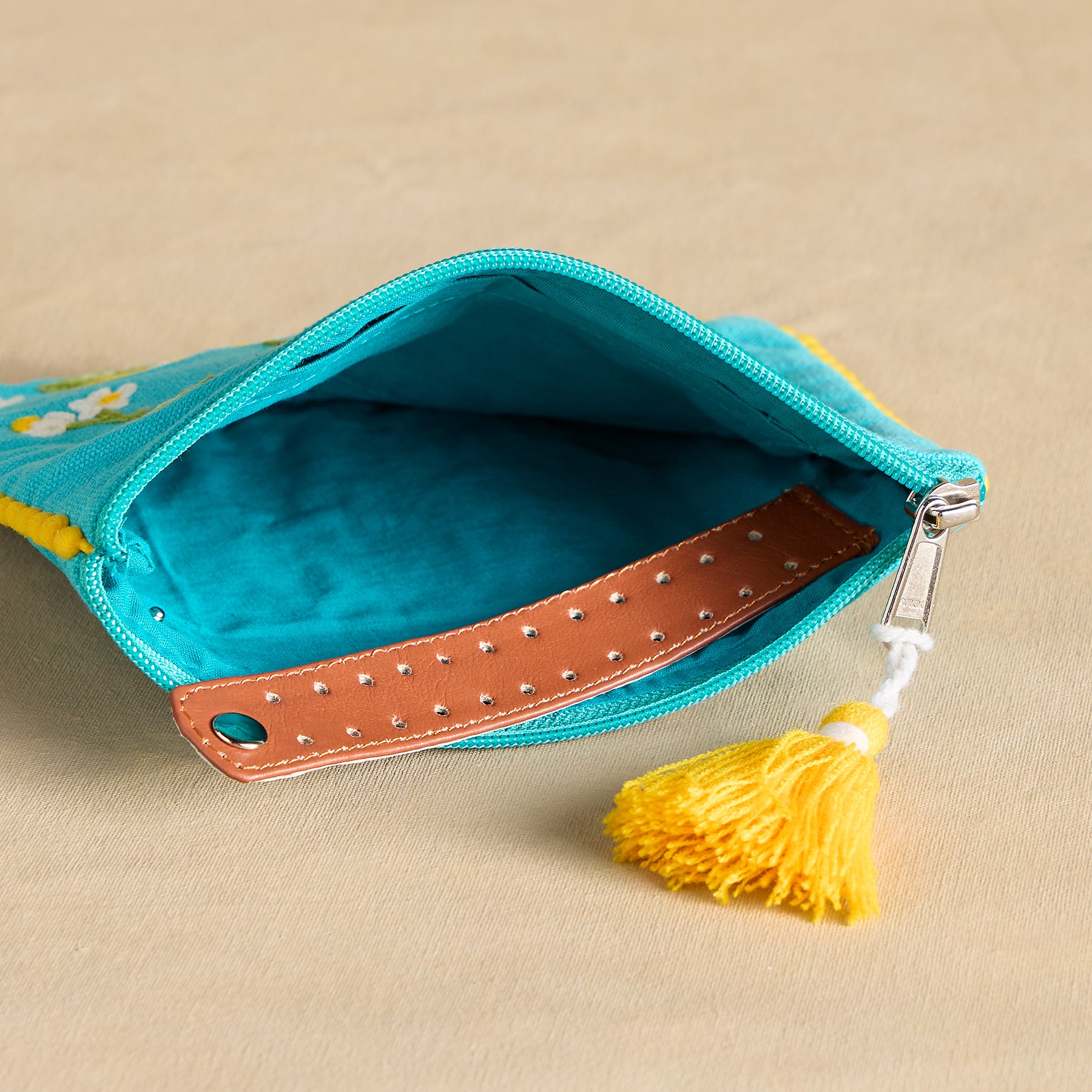 sundance-Limoncello Zippered Pouch-Sundance Outlet