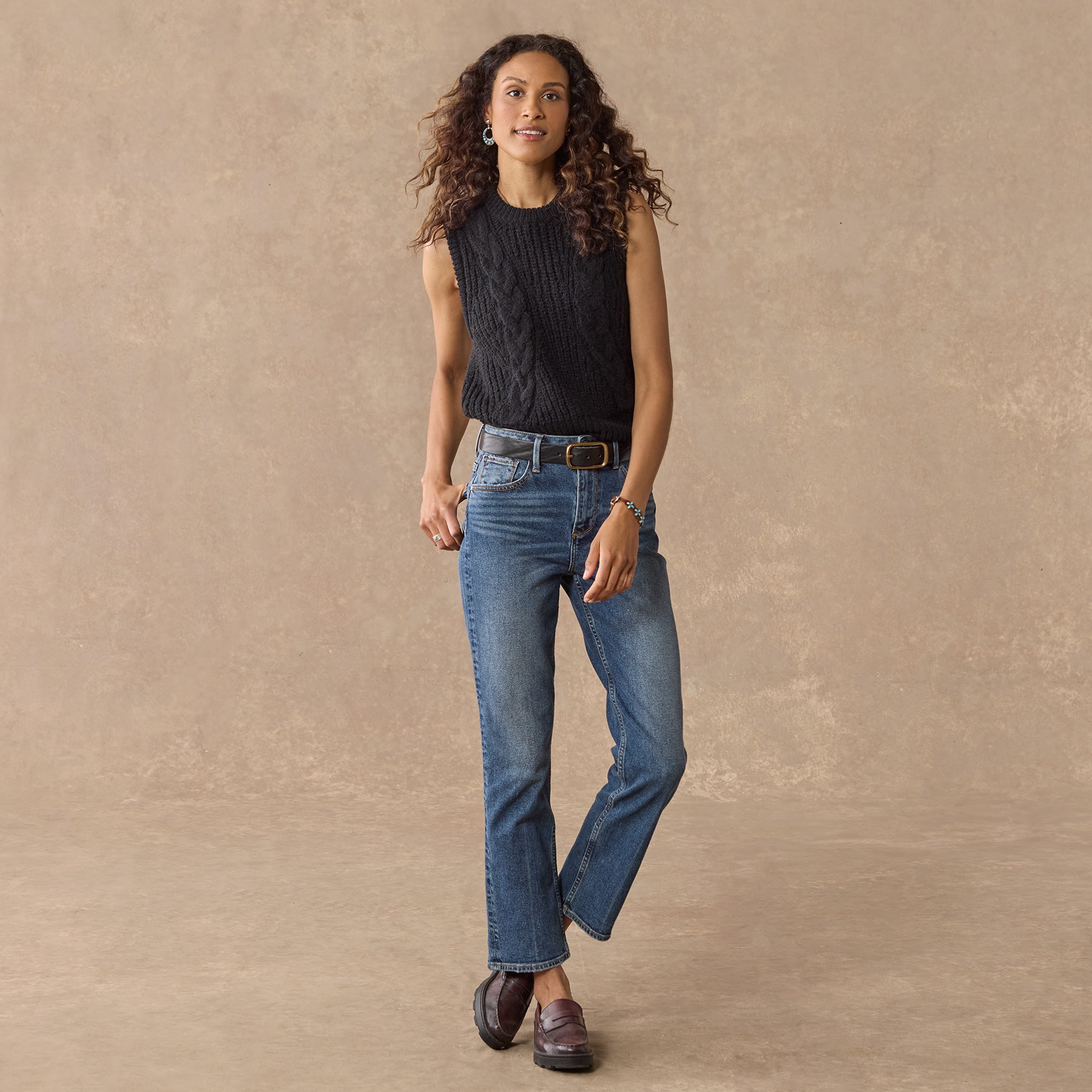 sundance-Carsyn Sweater Vest, Petite-Sundance Outlet